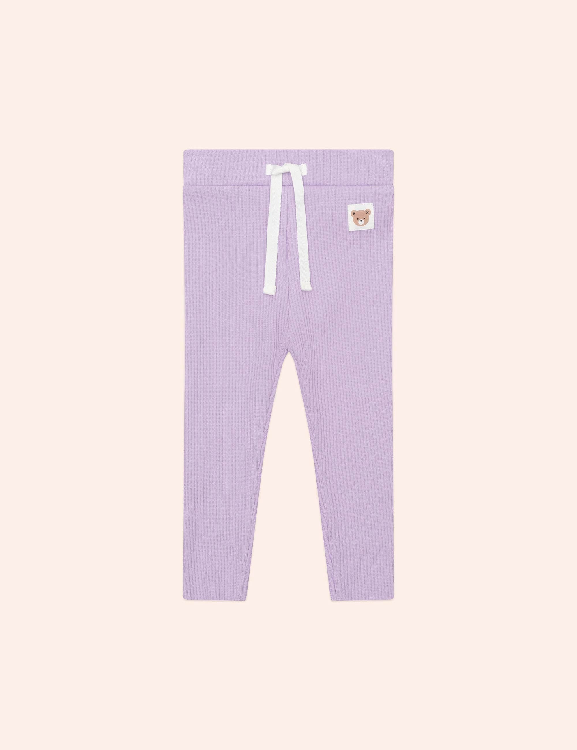 Orchid Rib Legging LEGGING Huxbaby