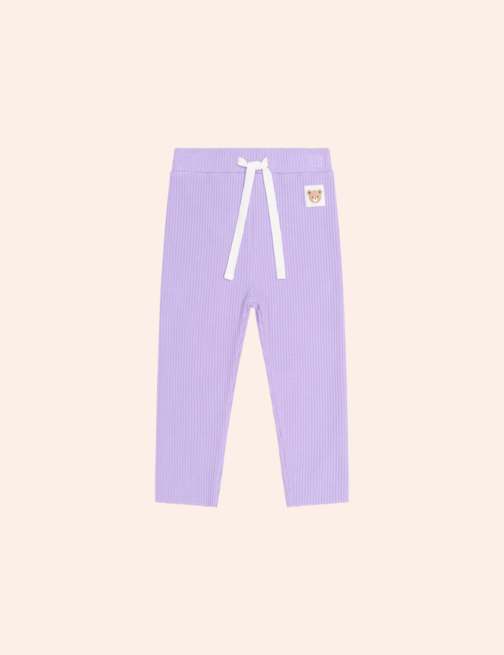 Purple Rib Legging LEGGING Huxbaby Shopify