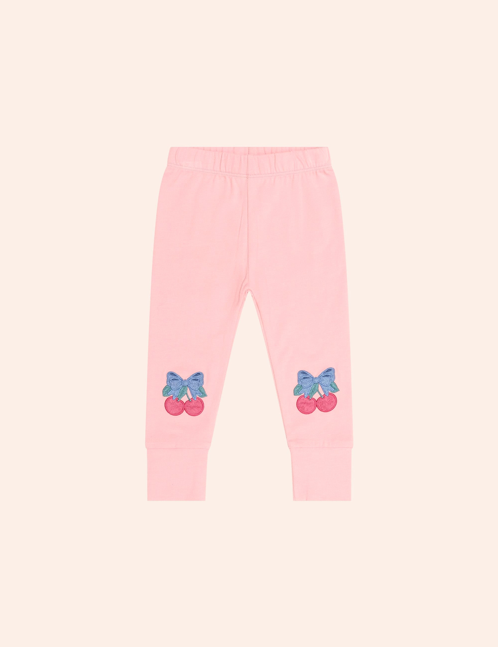 Cherry Bow Legging LEGGING Huxbaby Shopify