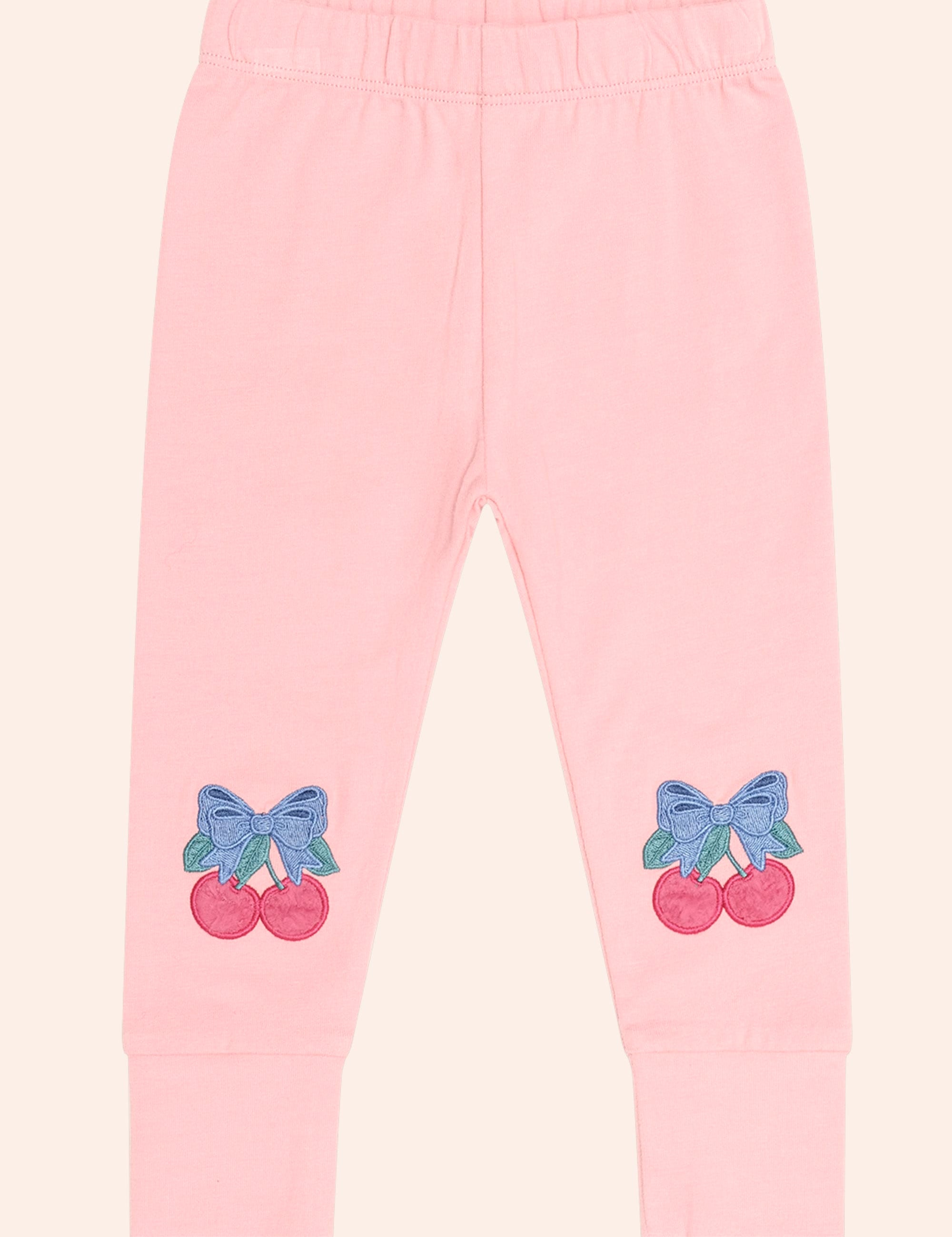 Cherry Bow Legging LEGGING Huxbaby Shopify