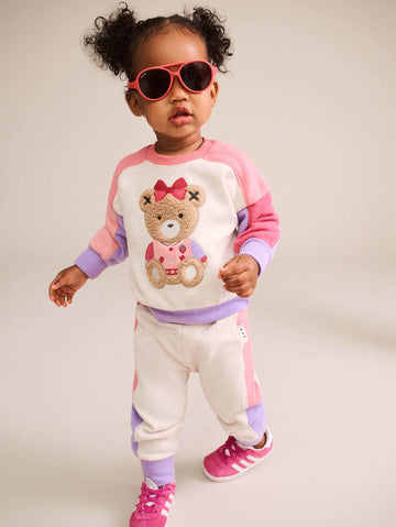 Colour Block Sweatpant PANT Huxbaby Shopify