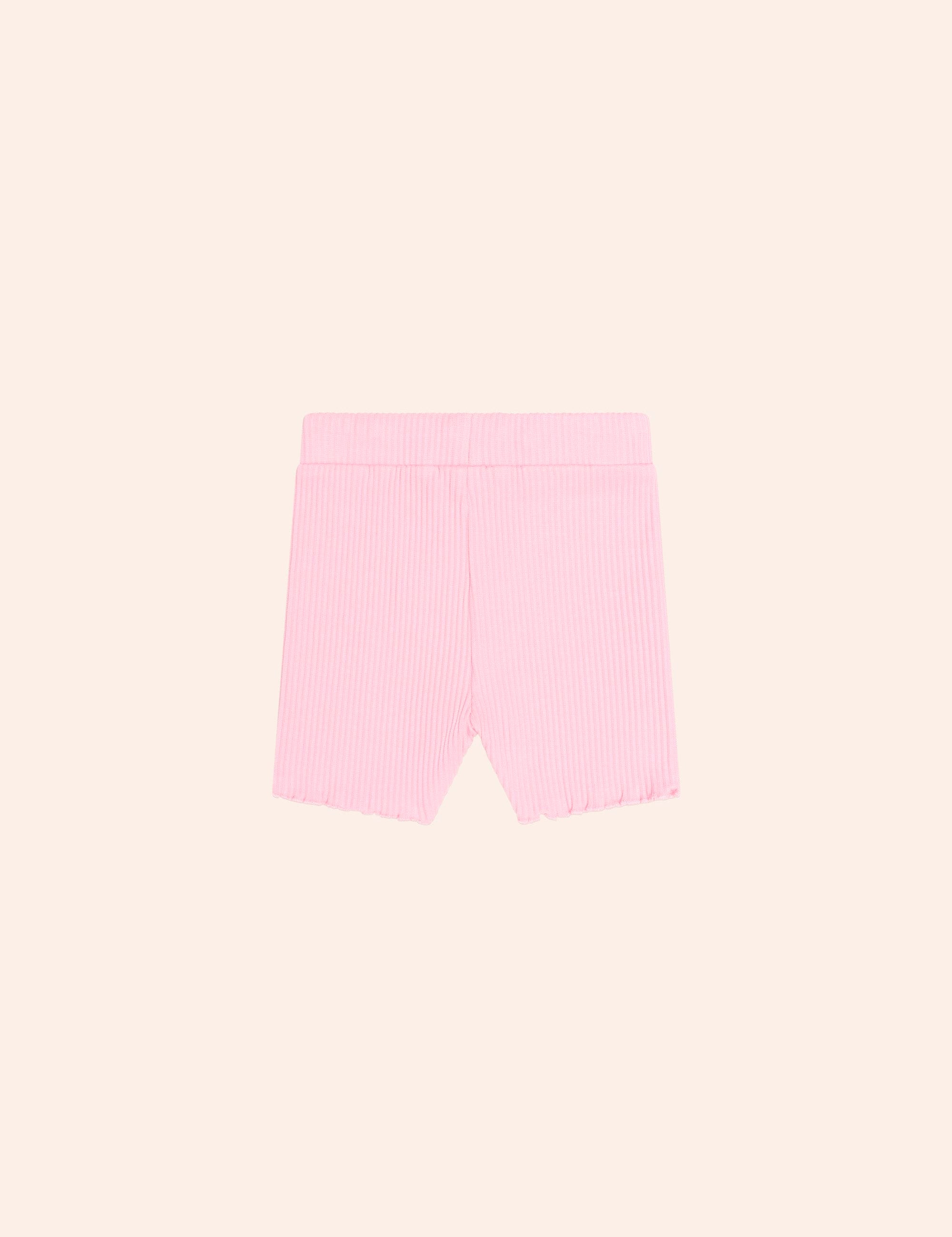 Strawberry Crme Rib Bike Short SHORT Huxbaby Shopify