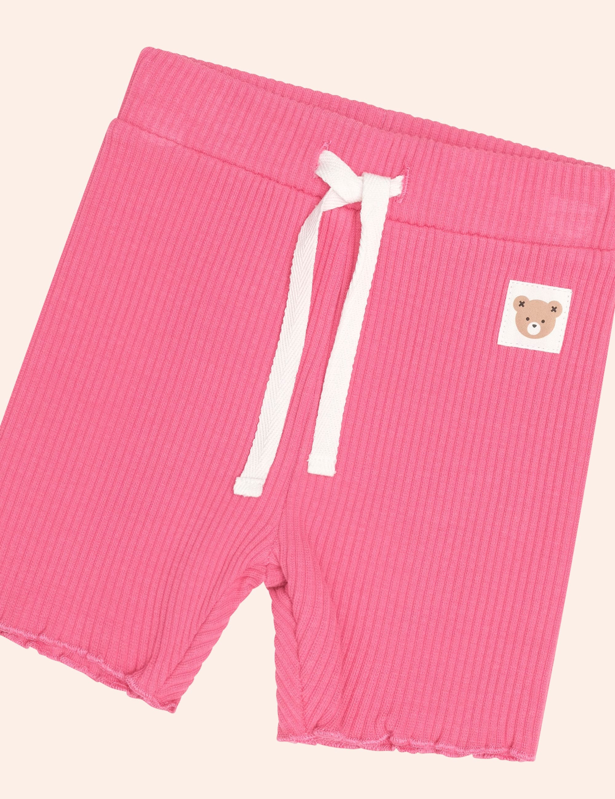 Berry Rib Bike Short SHORT Huxbaby Shopify