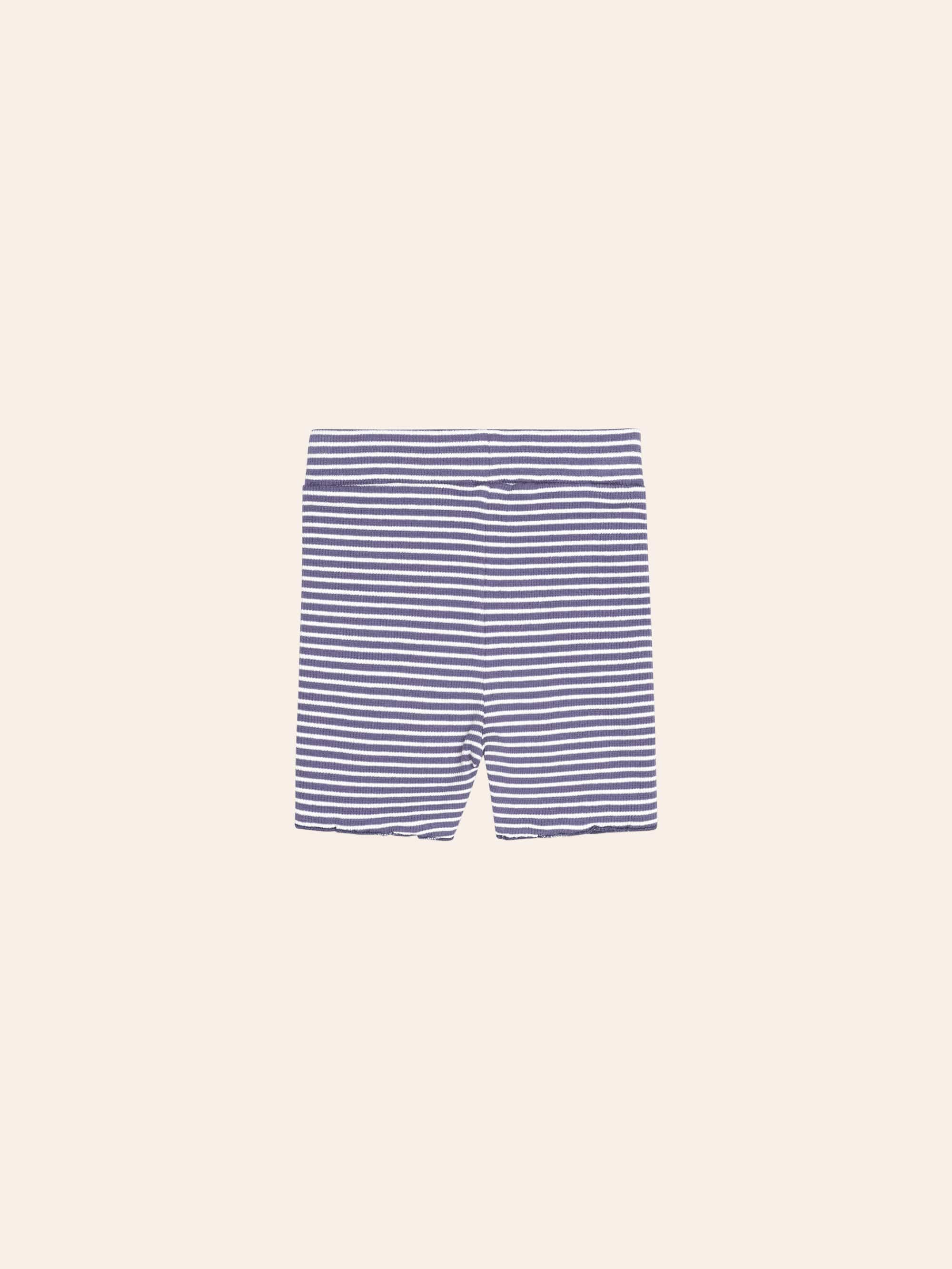 Huxbaby Shopify SHORT Ink Stripe Rib Bike Short