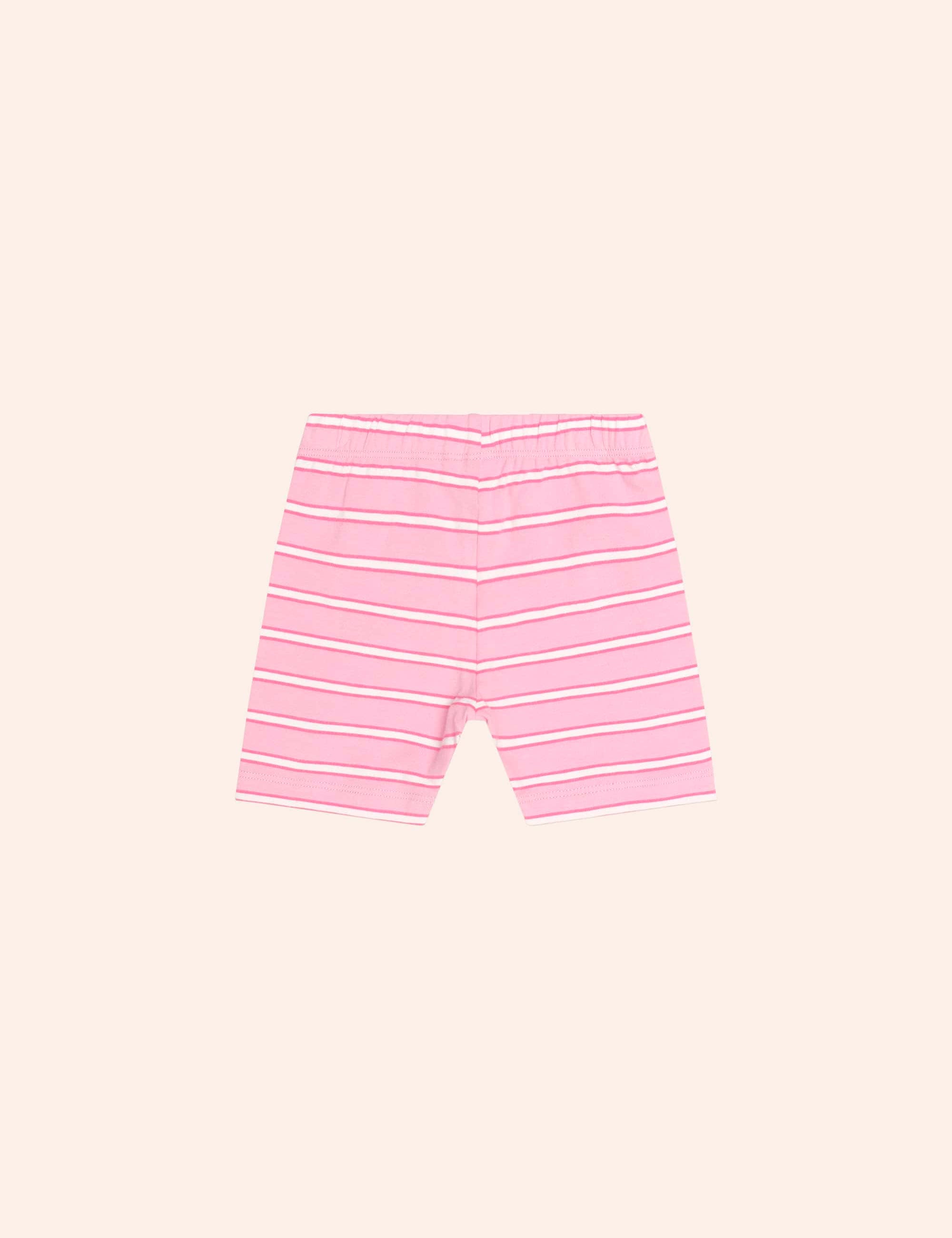 Strawberry Crme Stripe Bike Short SHORT Huxbaby Shopify