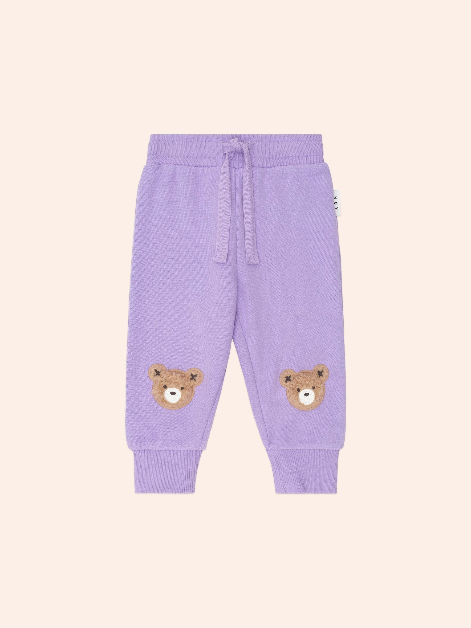 Furry Huxbear Trackpant Purple PANT Huxbaby