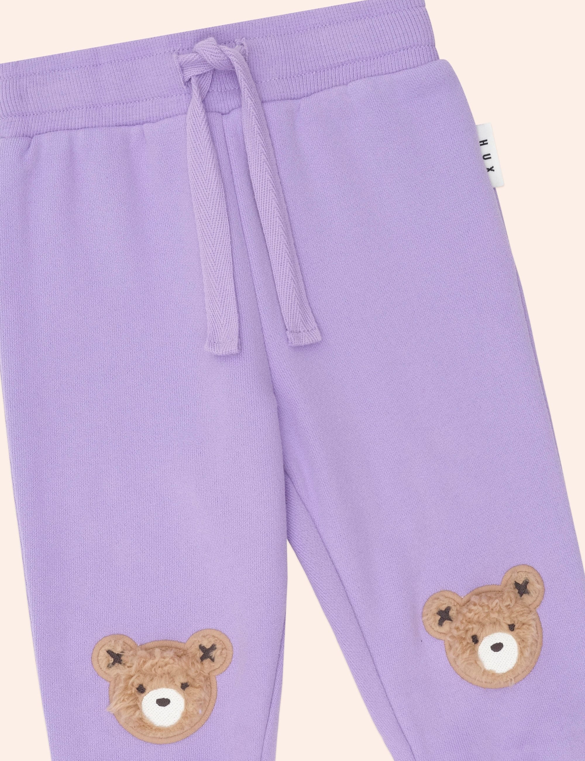 Furry Huxbear Trackpant Purple PANT Huxbaby