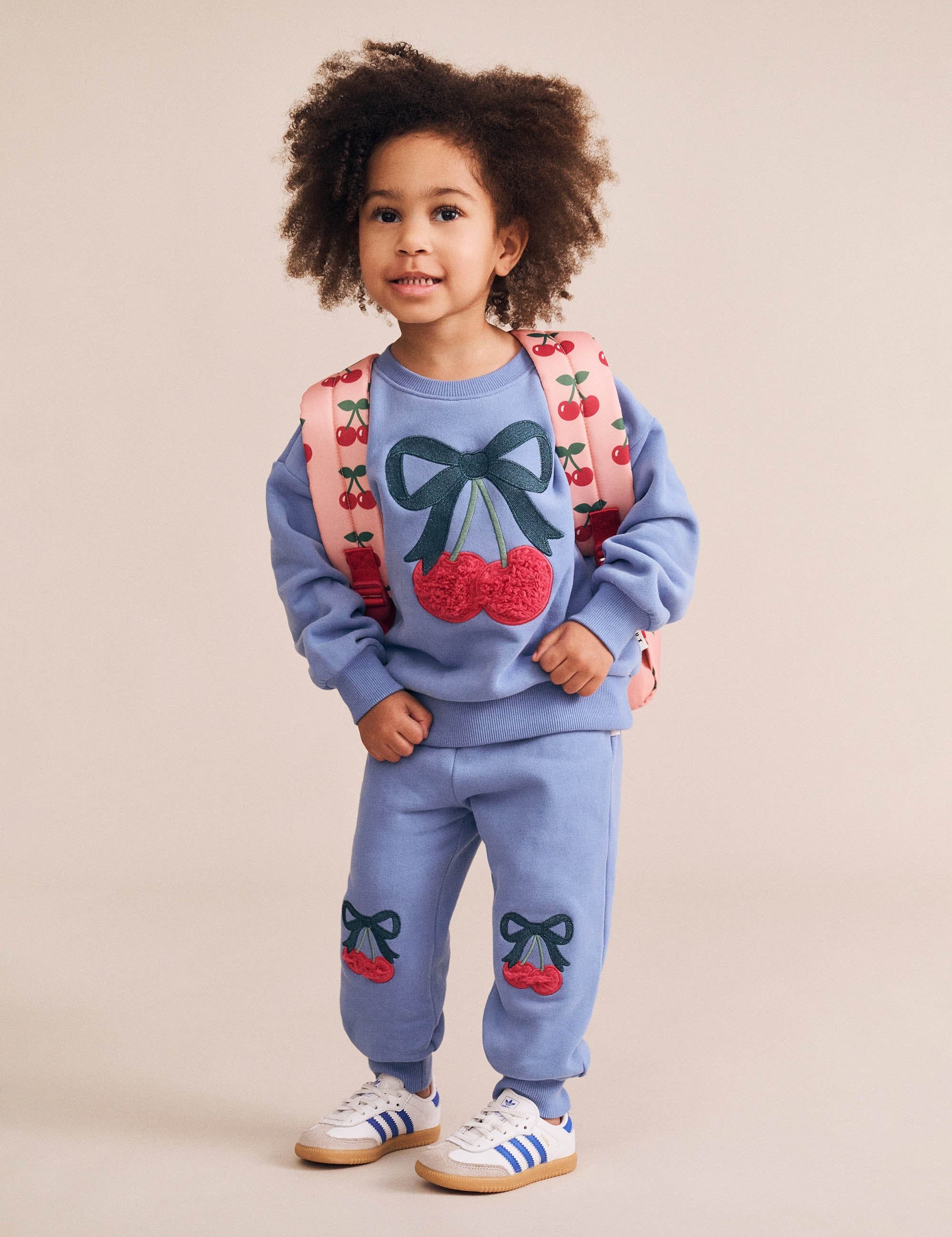 Cherry Bow Trackpant PANT Huxbaby