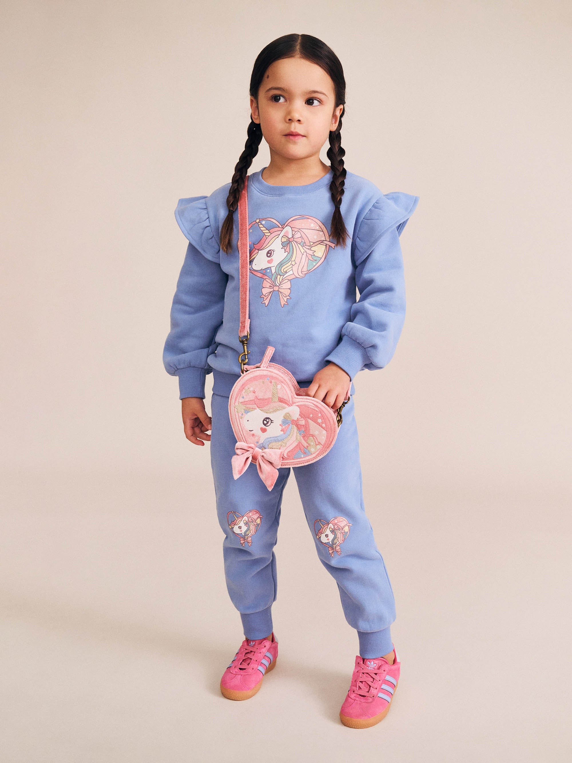 Whimsical Unicorn Trackpant PANT Huxbaby