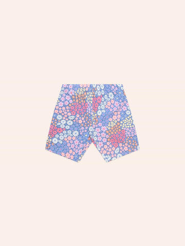 Floral Bloom Bike Shorts SHORT Huxbaby