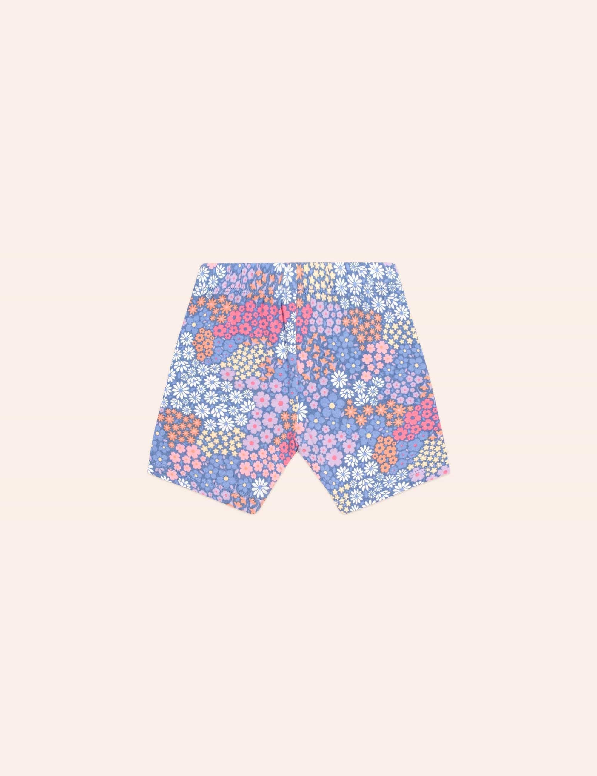 Floral Bloom Bike Shorts SHORT Huxbaby