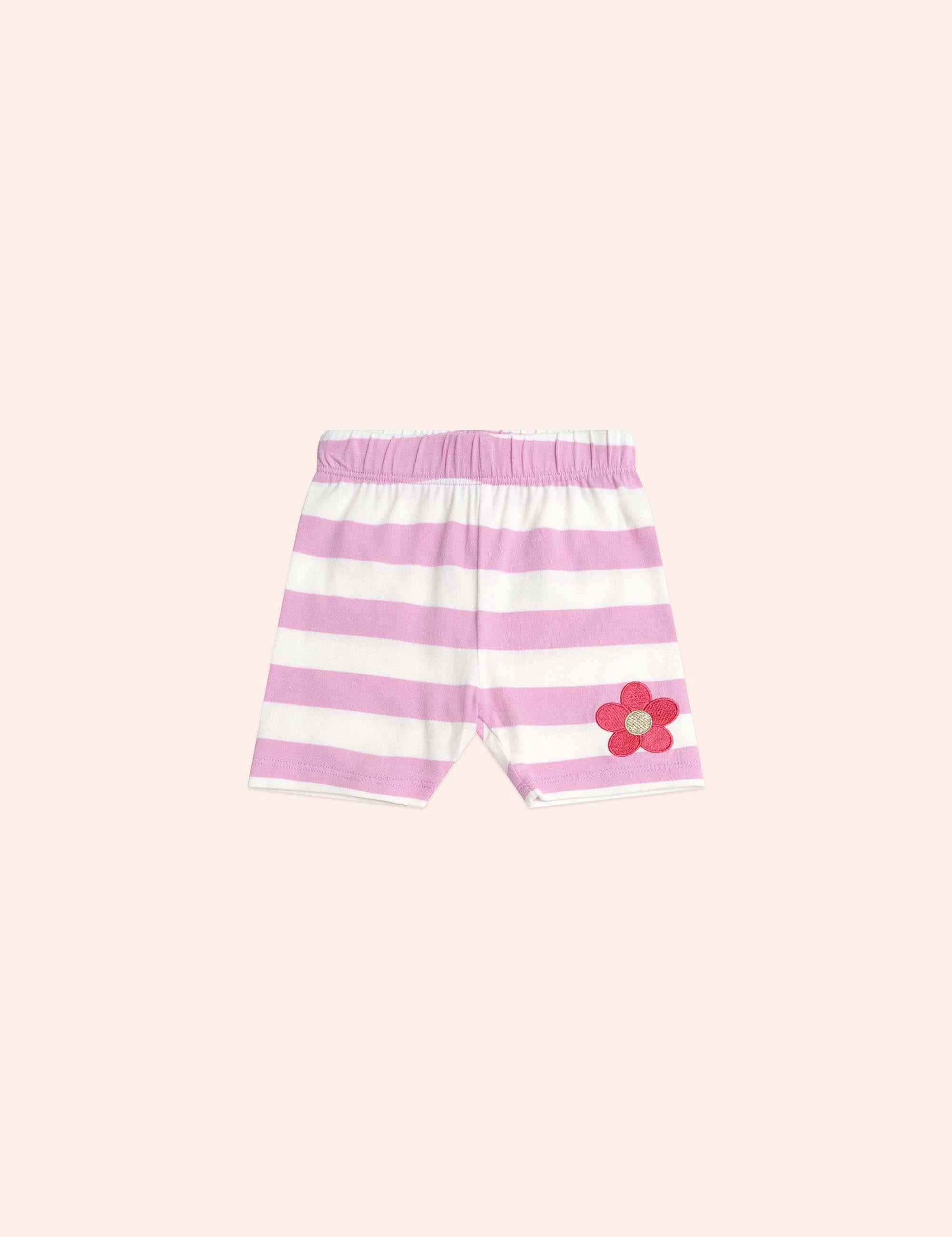 Flower Power Bike Shorts SHORT Huxbaby