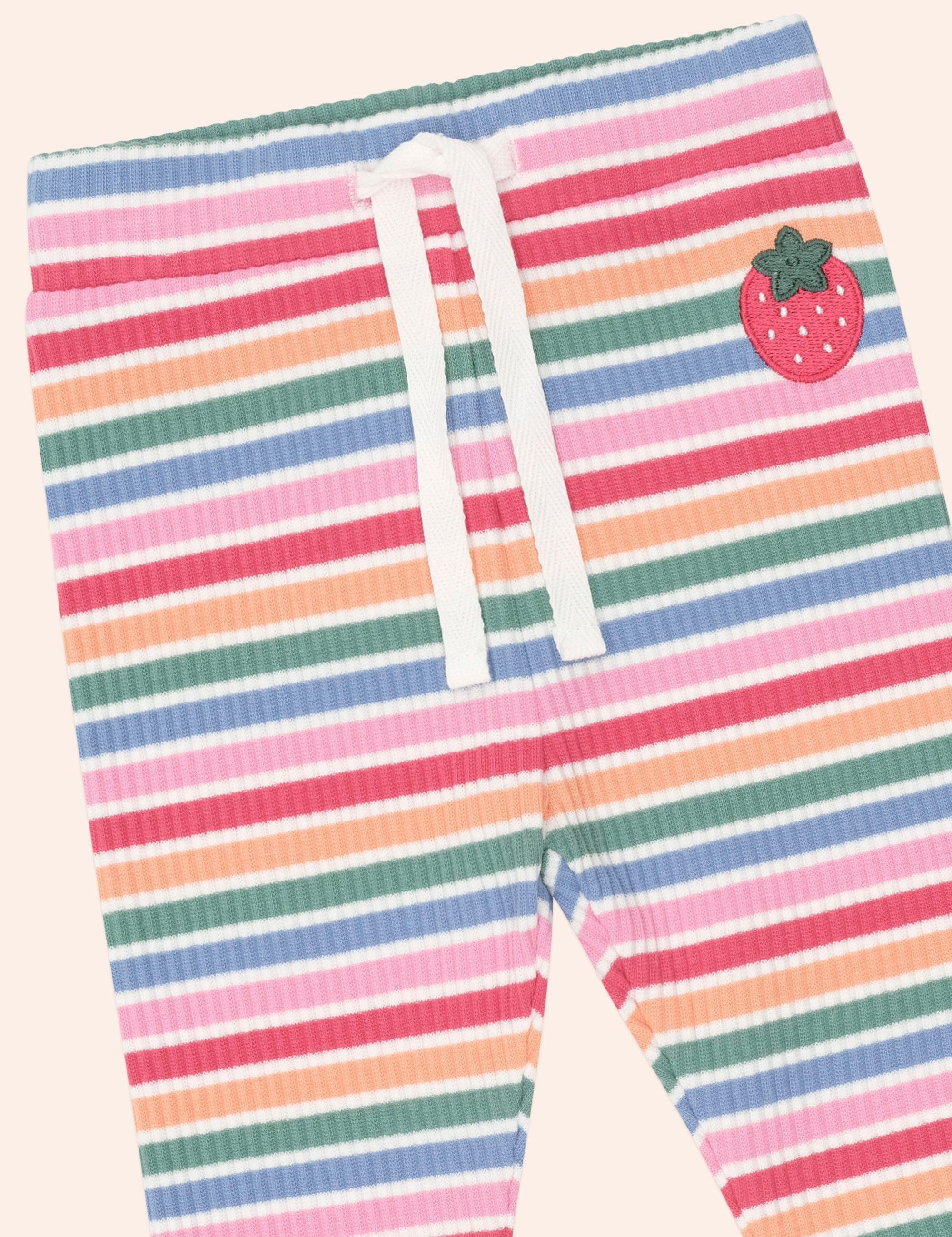 Tutti Frutti Stripe Legging LEGGING Huxbaby