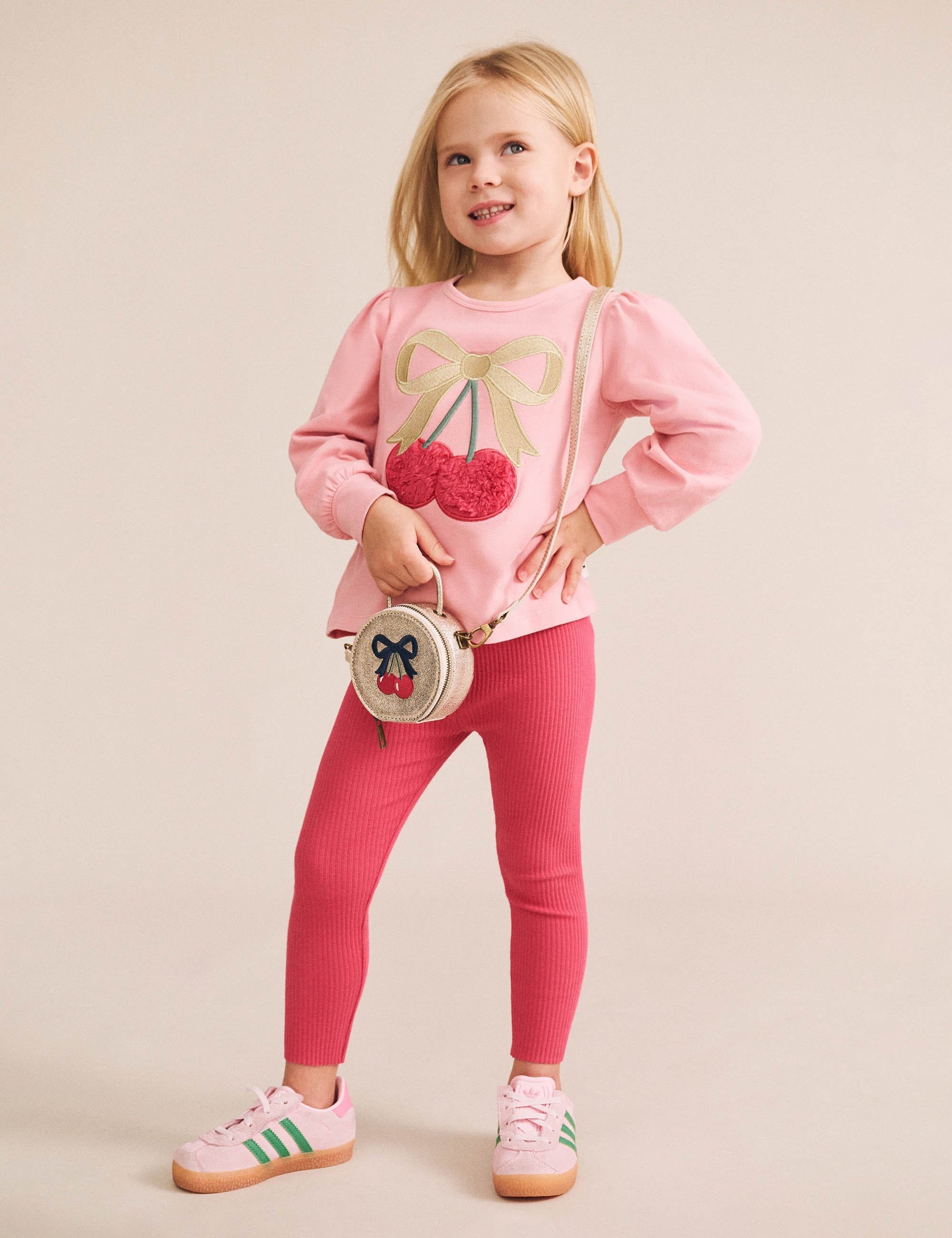 Cherry Rib Legging LEGGING Huxbaby