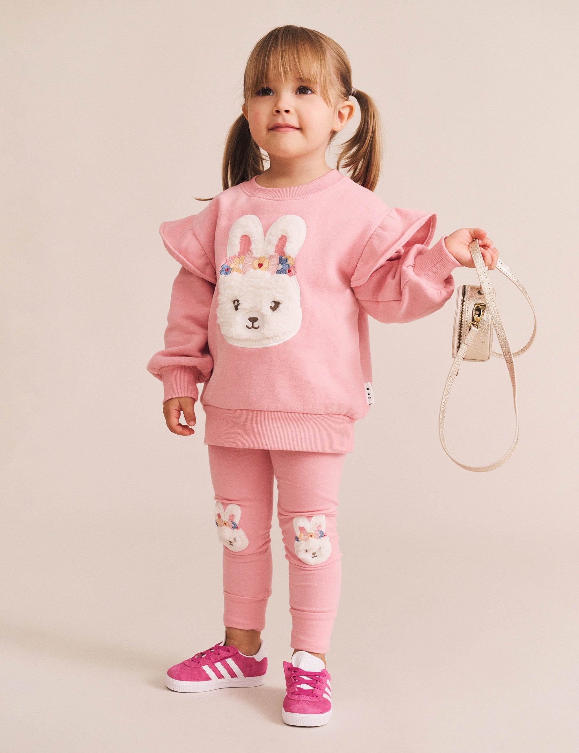 Flower Field Bunny Legging LEGGING Huxbaby