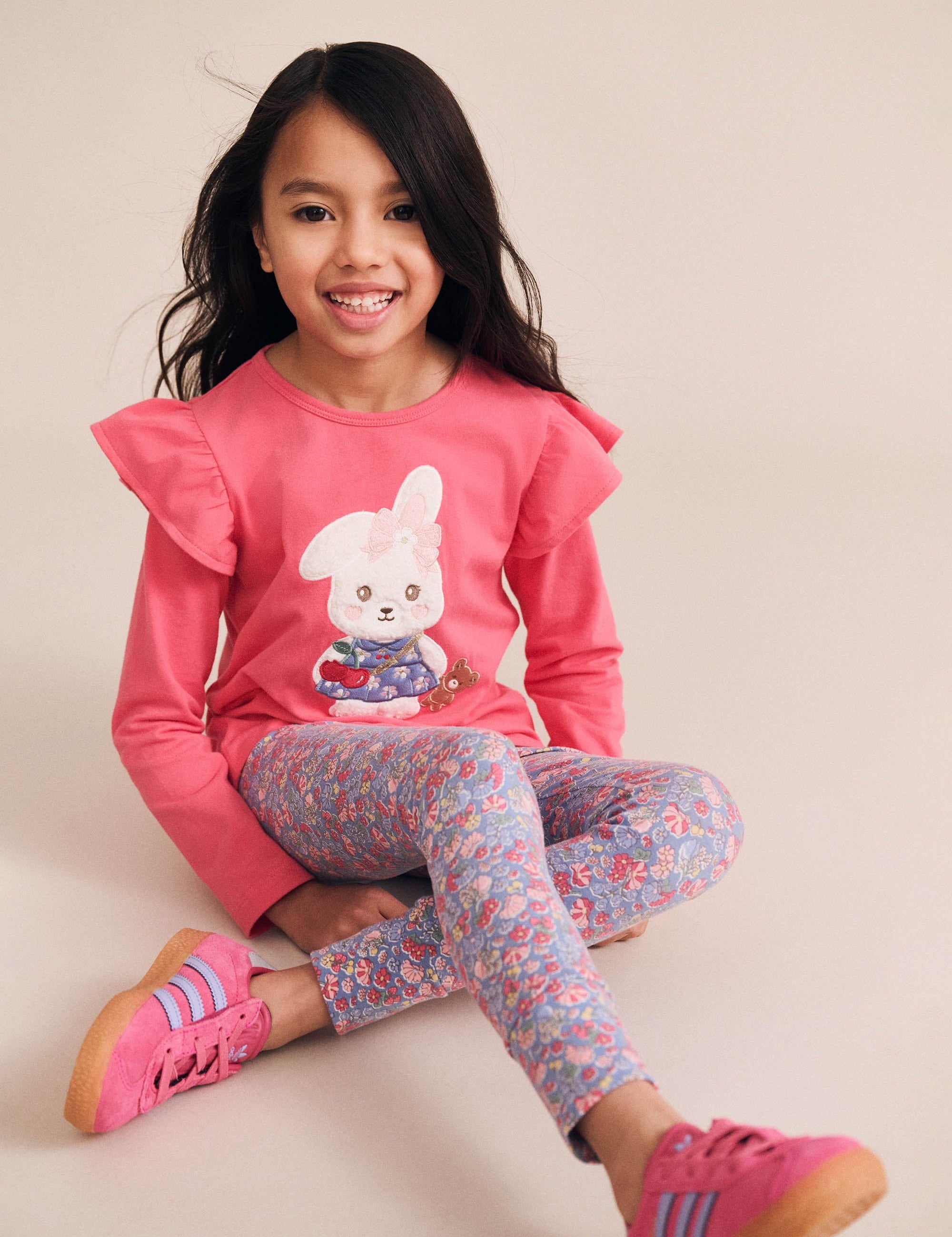 Vintage Floral Legging LEGGING Huxbaby