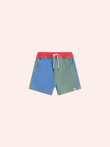 Vintage Denim Shorts Multicolour SHORT Huxbaby