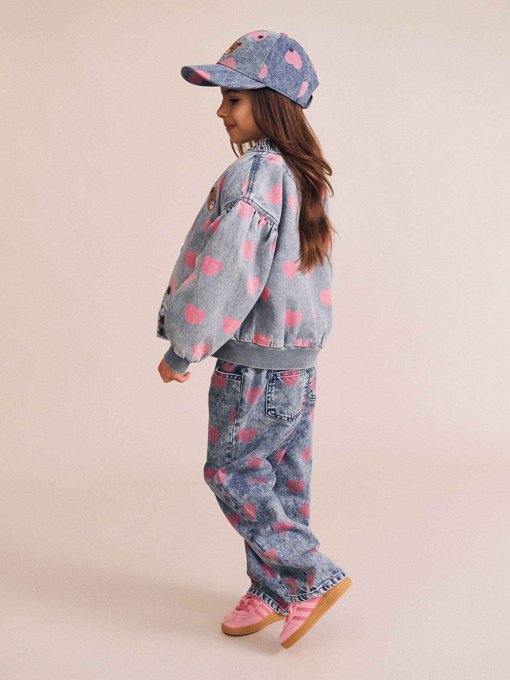 Dreamy Denim Hearts Jeans PANT Huxbaby