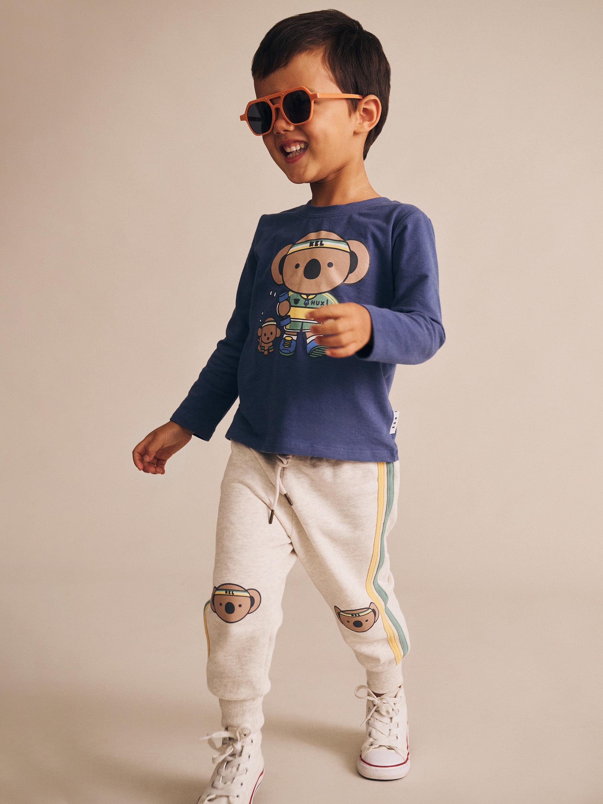 Kel Koala Sporty Track Pants PANT Huxbaby