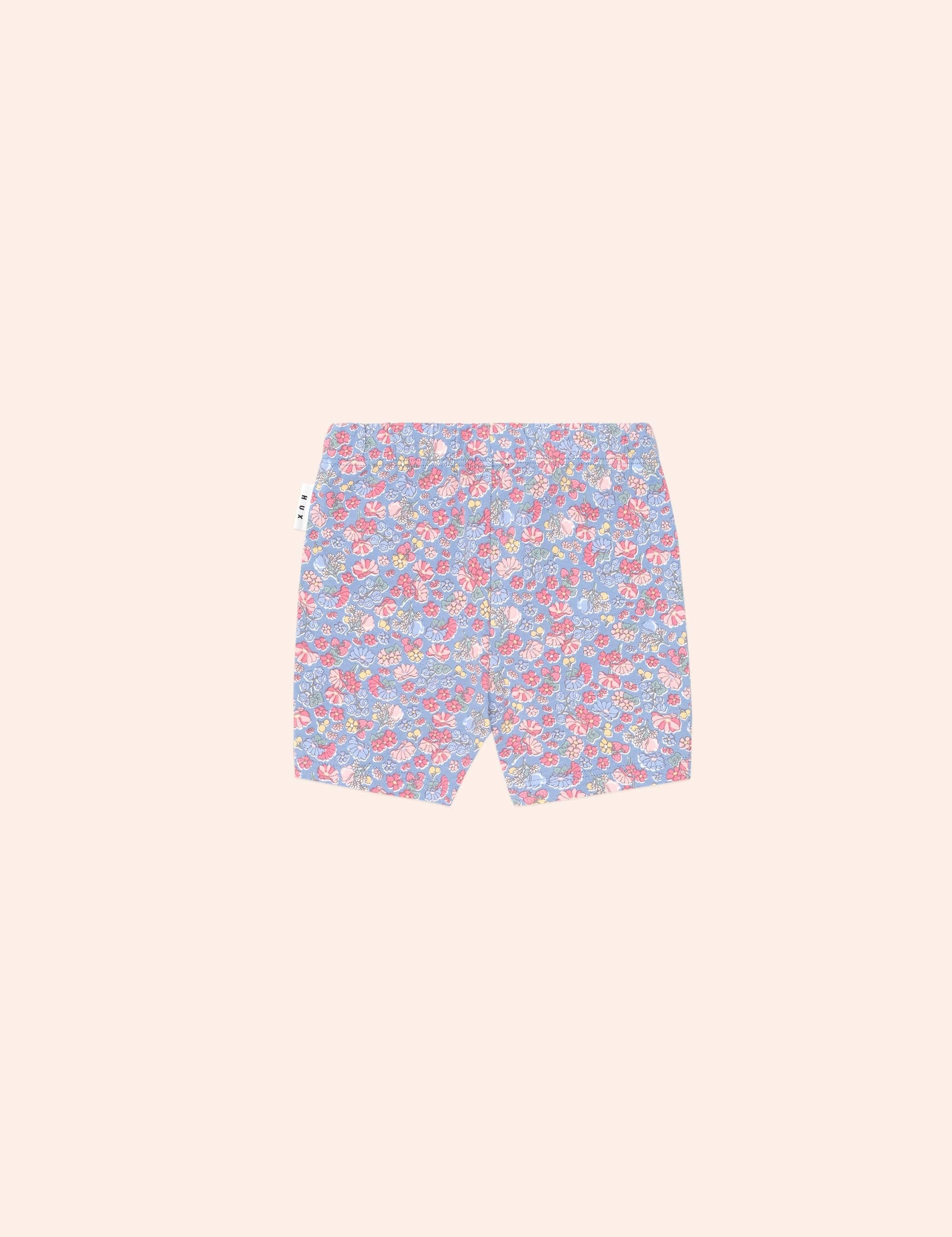 Vintage Floral Bike Short SHORT Huxbaby