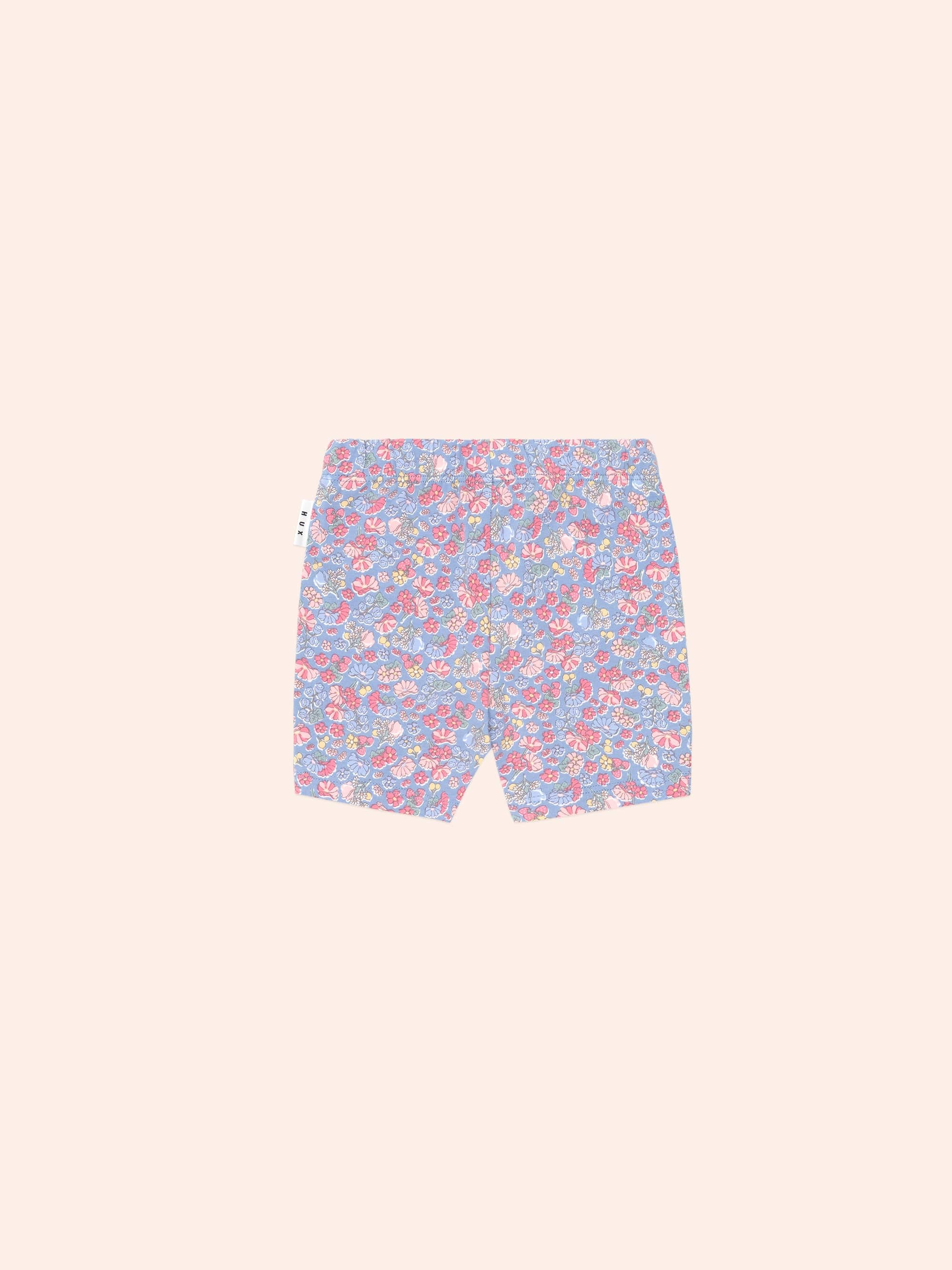 Vintage Floral Bike Short SHORT Huxbaby