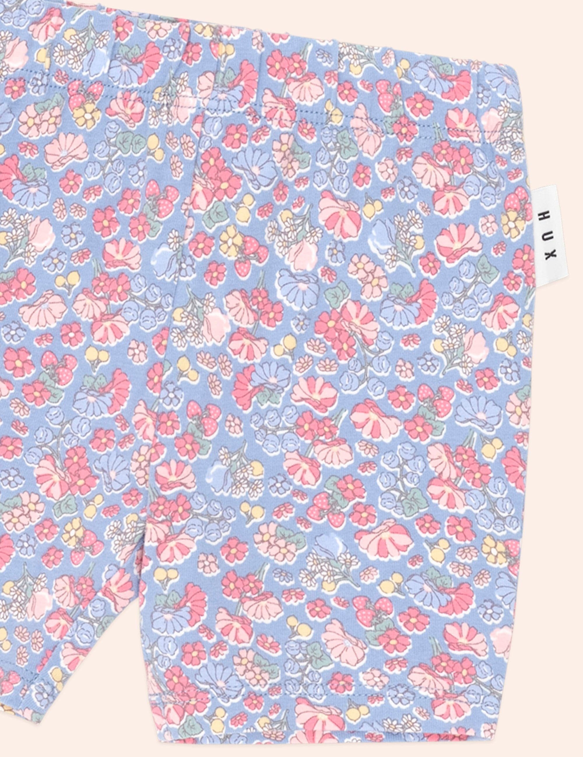 Vintage Floral Bike Short SHORT Huxbaby