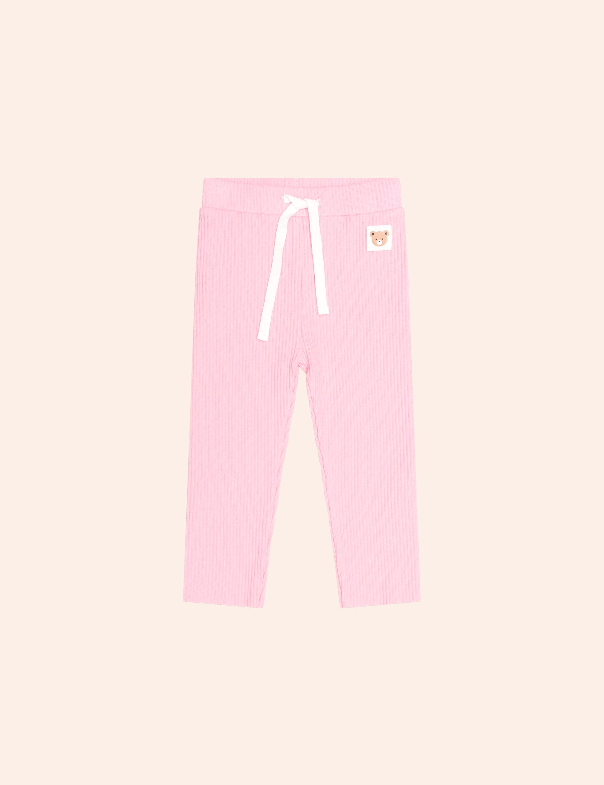 Strawberry Crme Rib Legging PANT Huxbaby Shopify