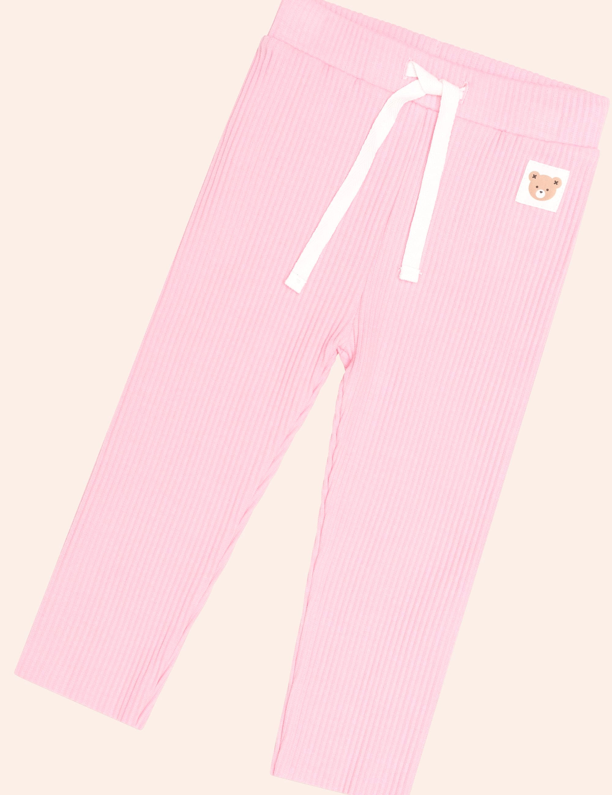 Strawberry Crme Rib Legging PANT Huxbaby Shopify