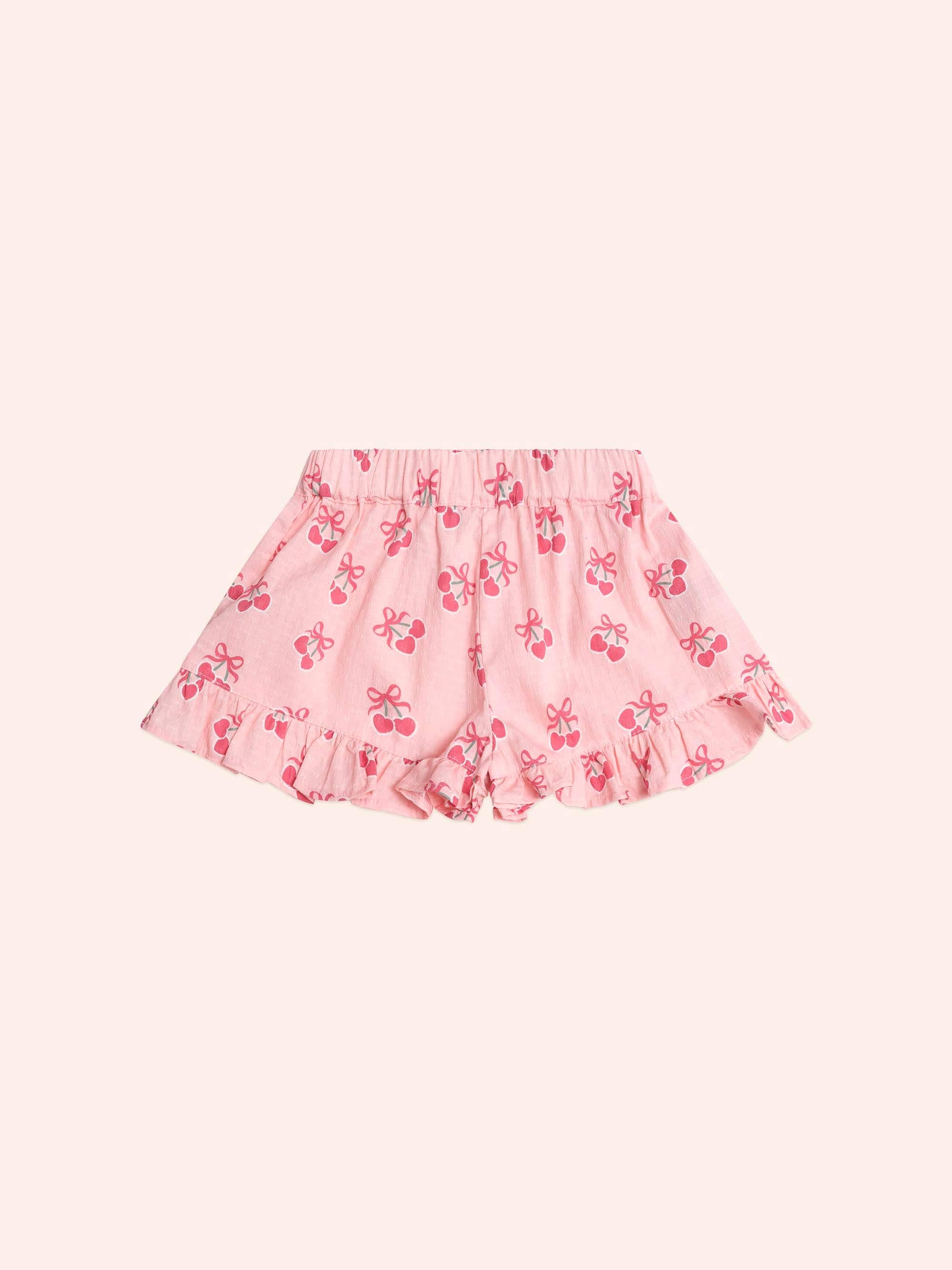 Cherry Pie Frilly Skort SHORT Huxbaby