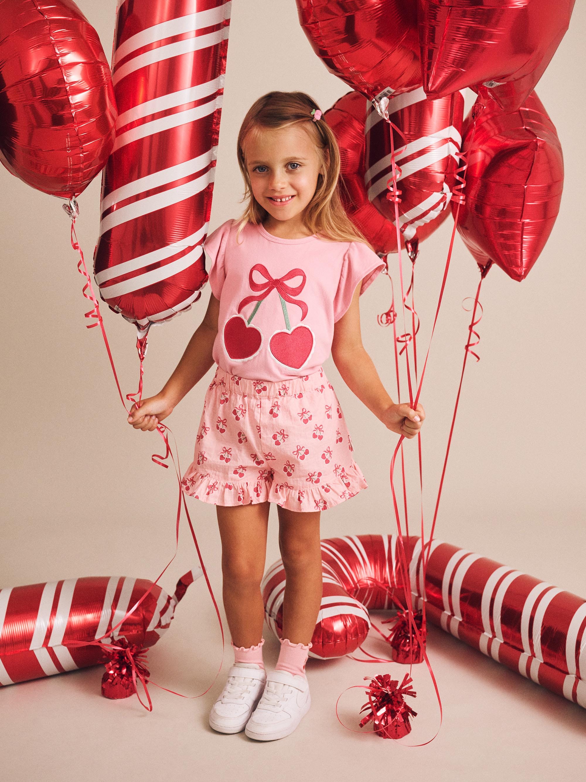 Cherry Pie Frilly Skort SHORT Huxbaby