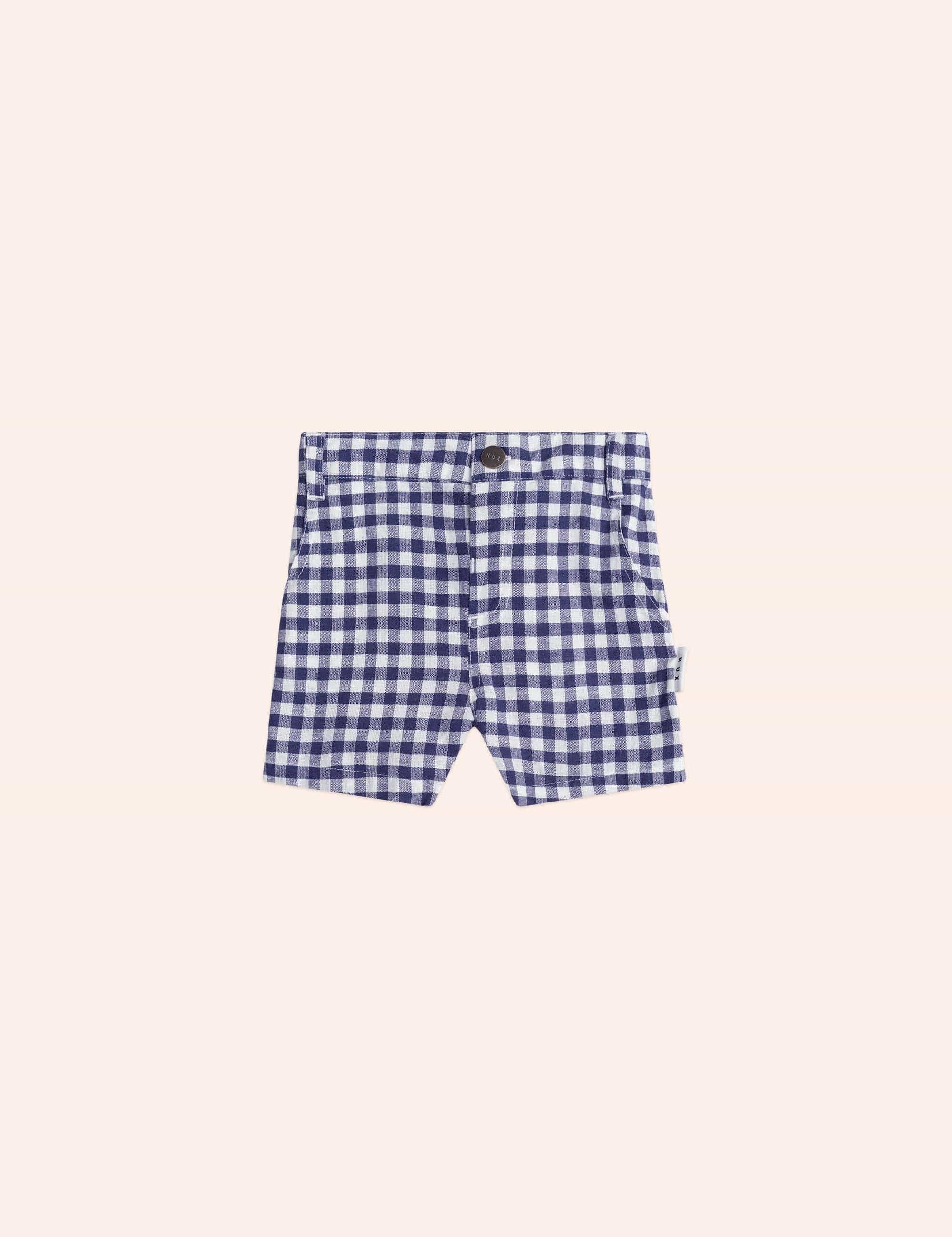 Check Chino Shorts SHORT Huxbaby