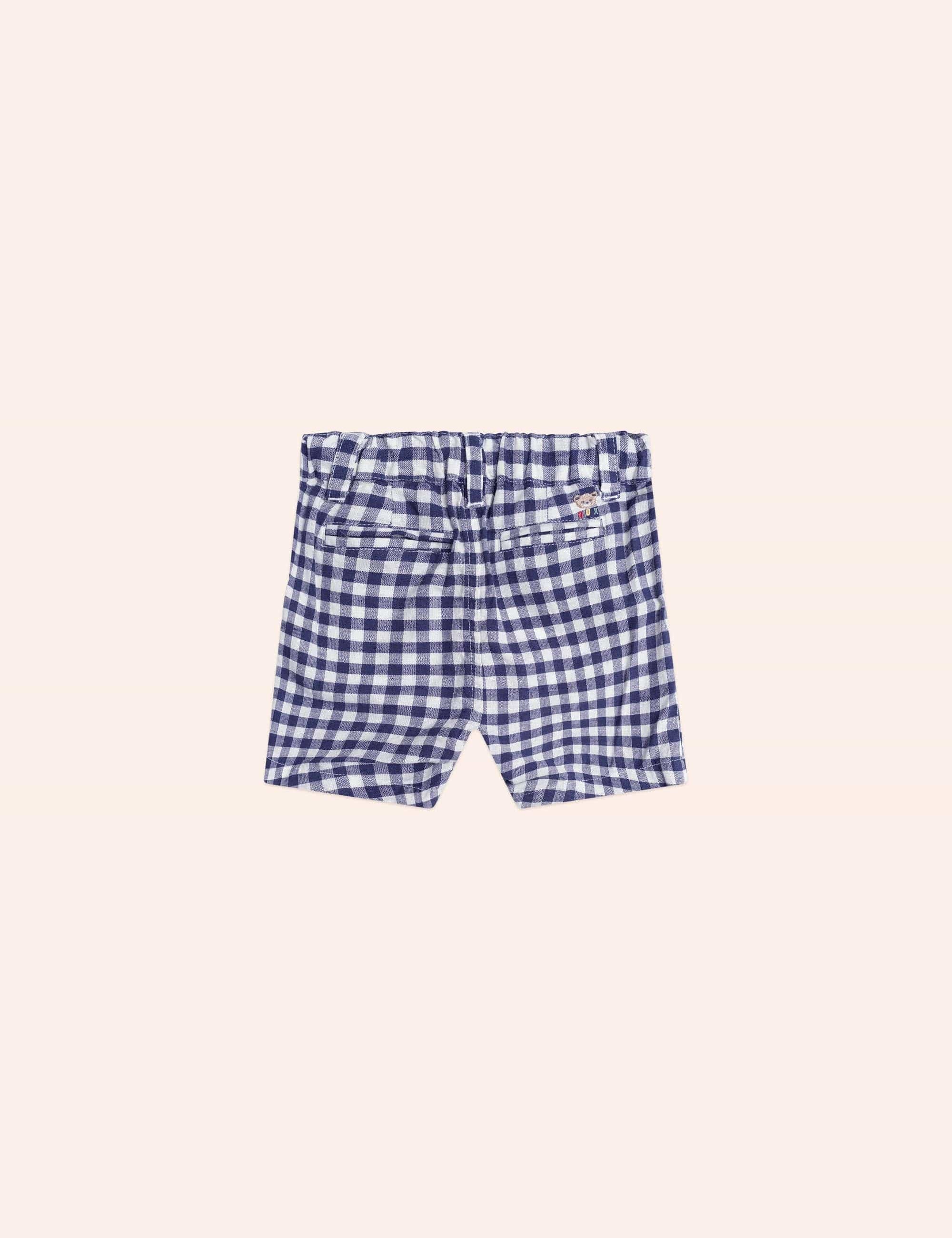 Check Chino Shorts SHORT Huxbaby