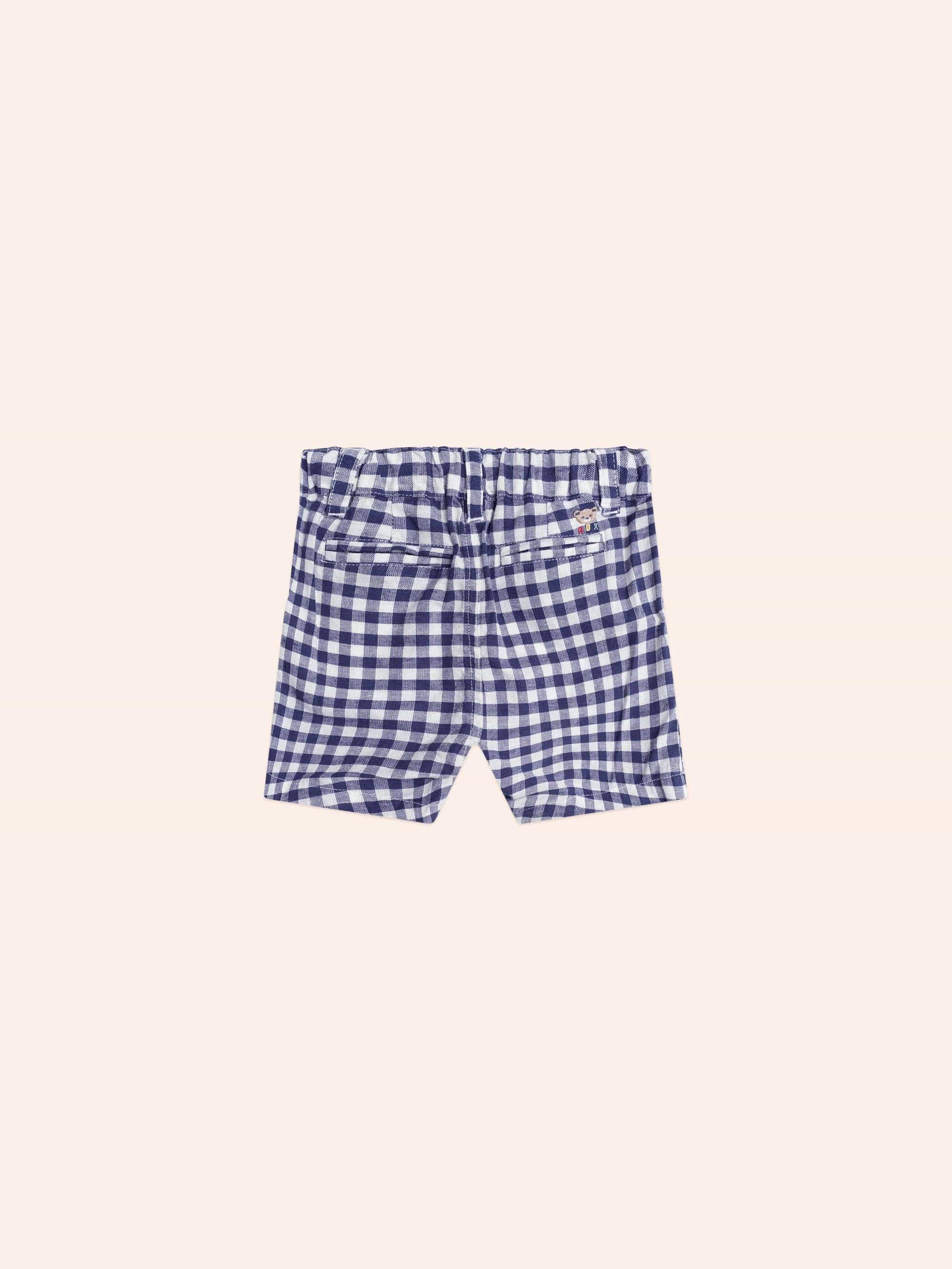 Check Chino Shorts SHORT Huxbaby