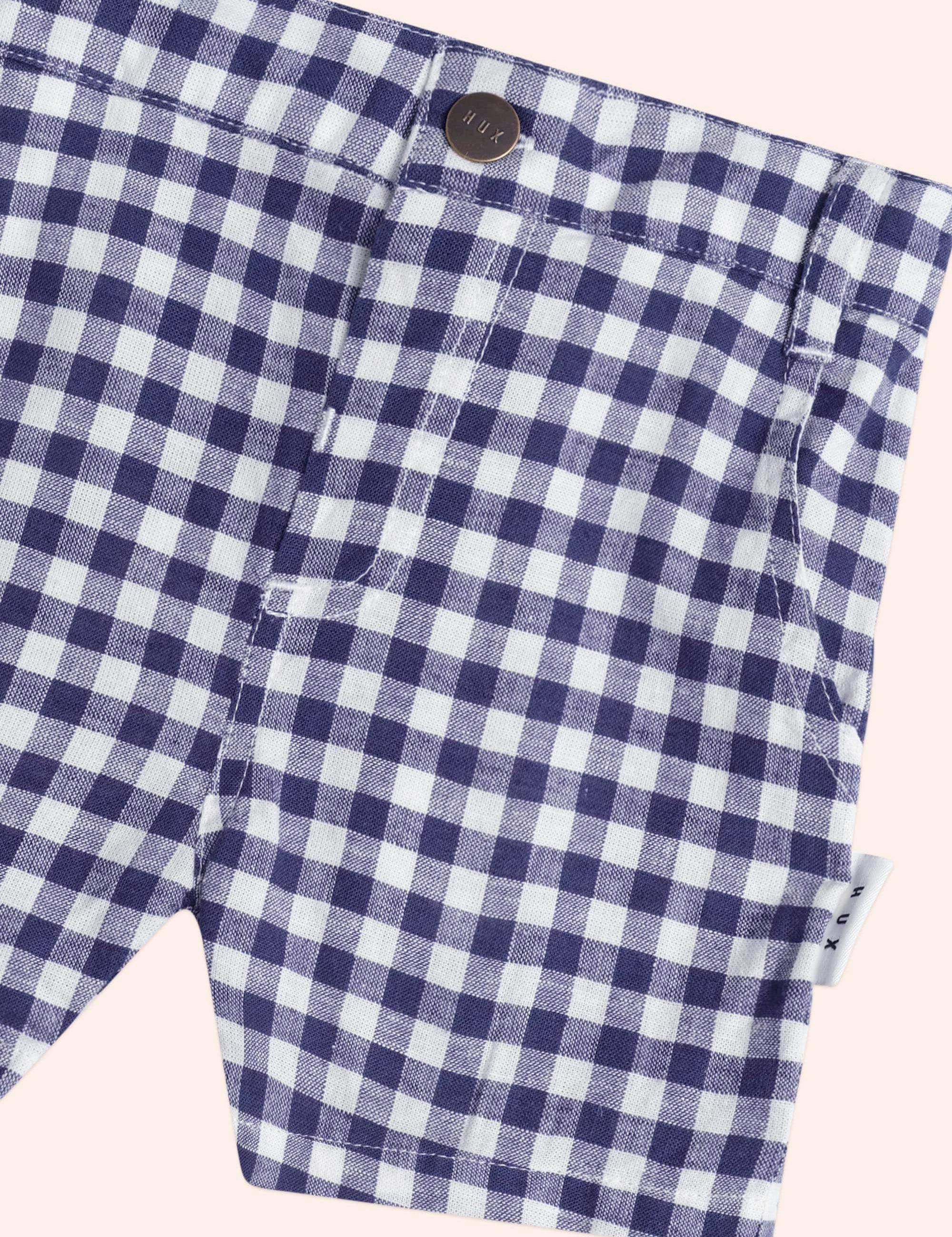 Check Chino Shorts SHORT Huxbaby