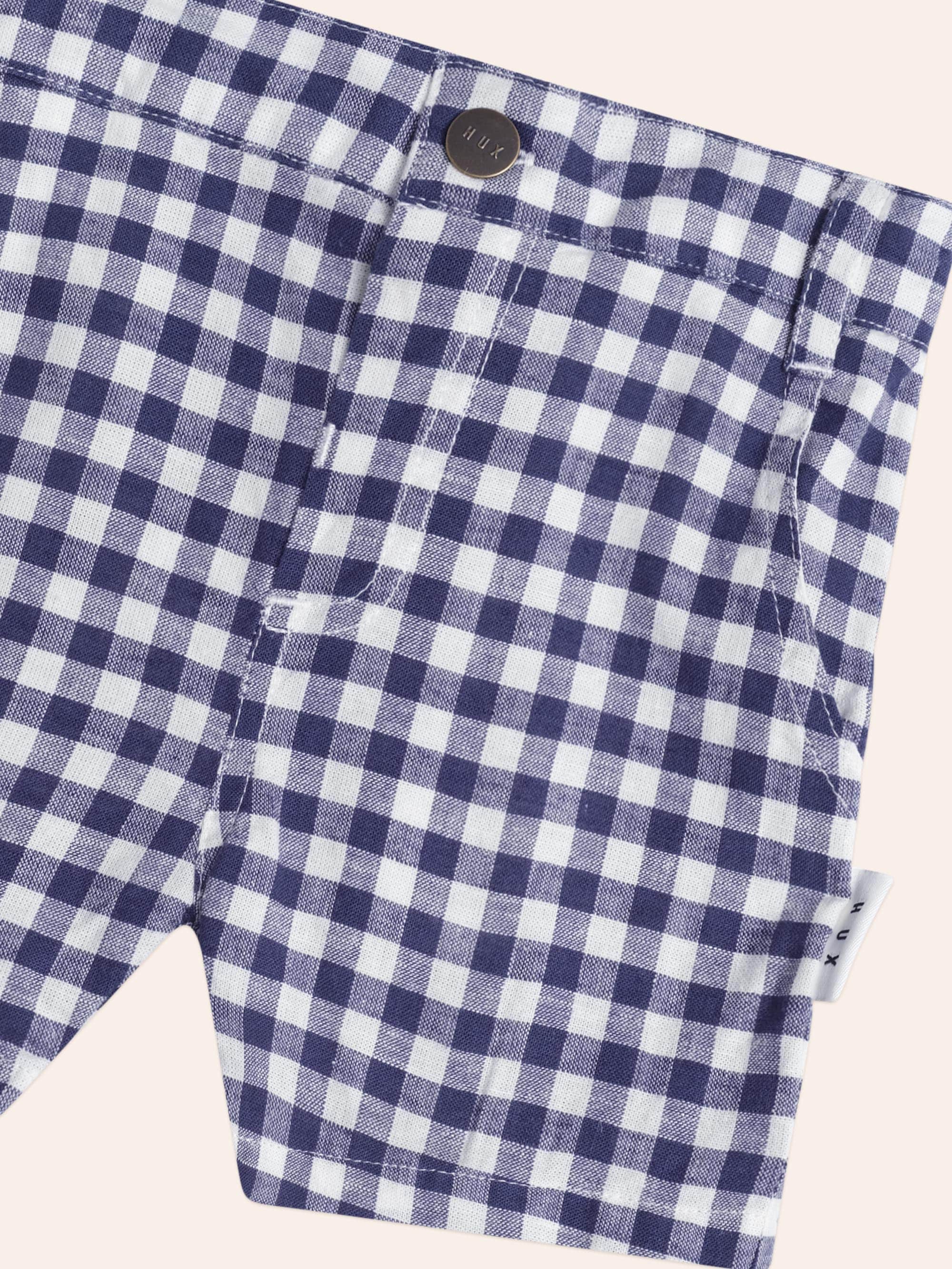 Check Chino Shorts SHORT Huxbaby