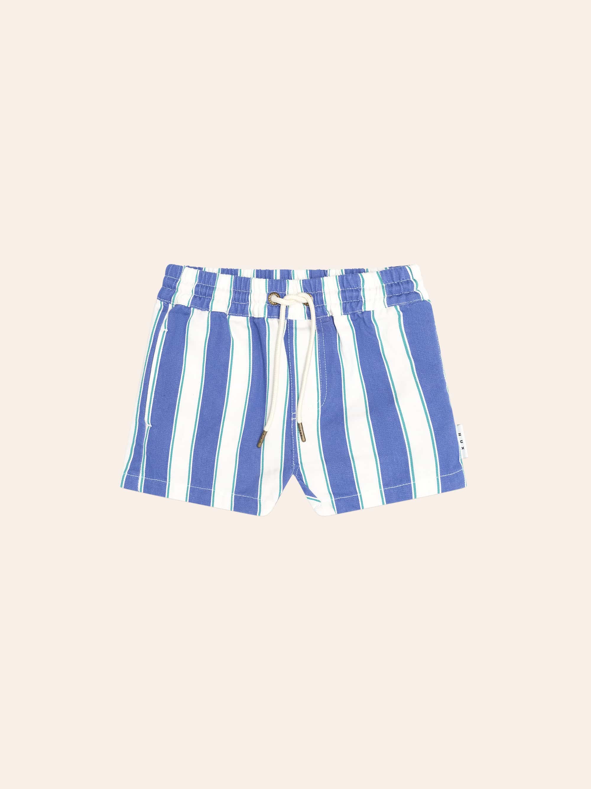 Tropical Stripe Drawcord Short SHORT Huxbaby Shopify