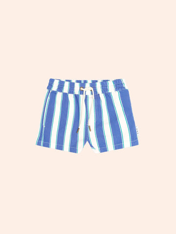 Tropical Stripe Drawcord Short SHORT Huxbaby Shopify