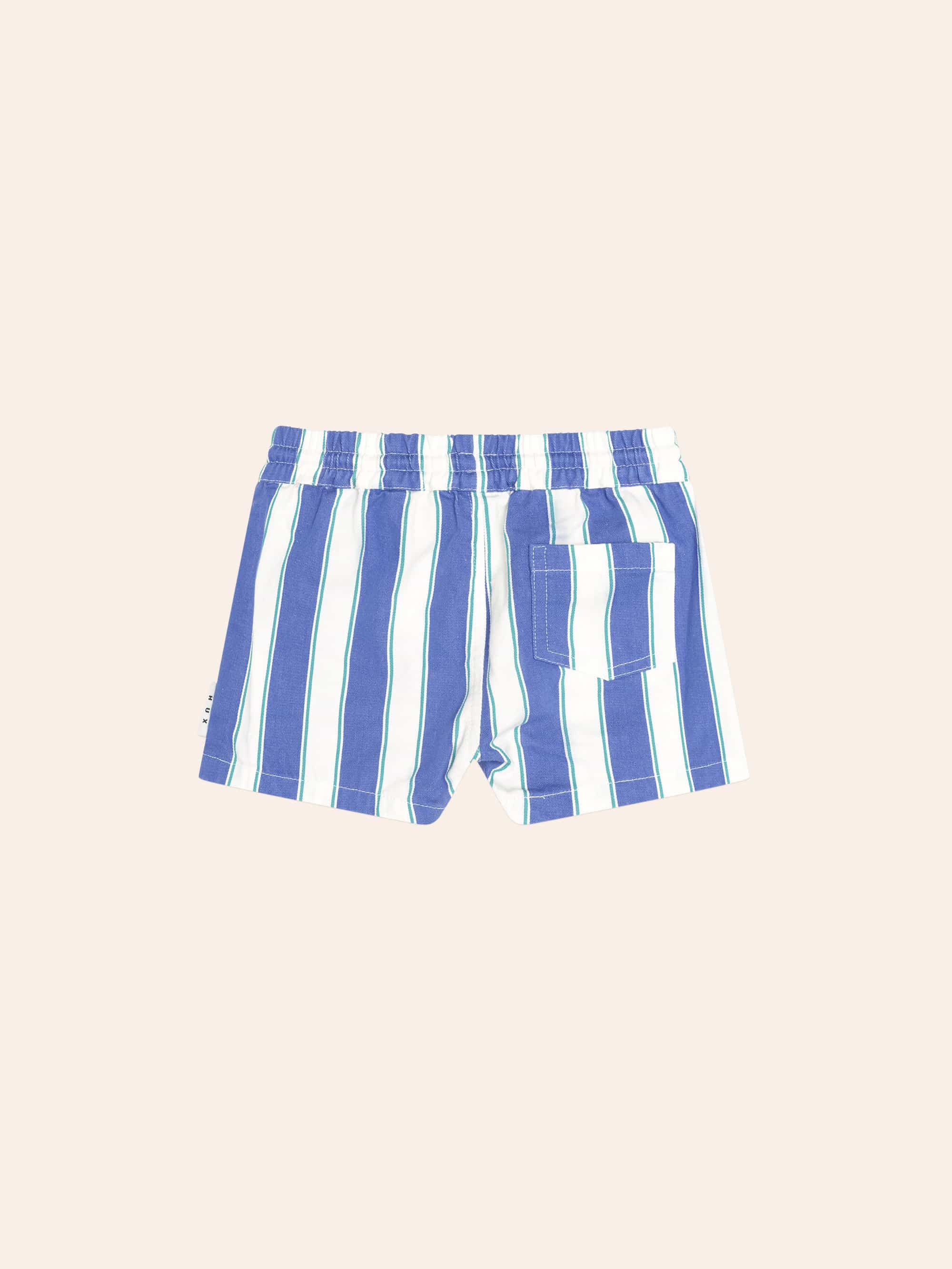 Tropical Stripe Drawcord Short SHORT Huxbaby Shopify