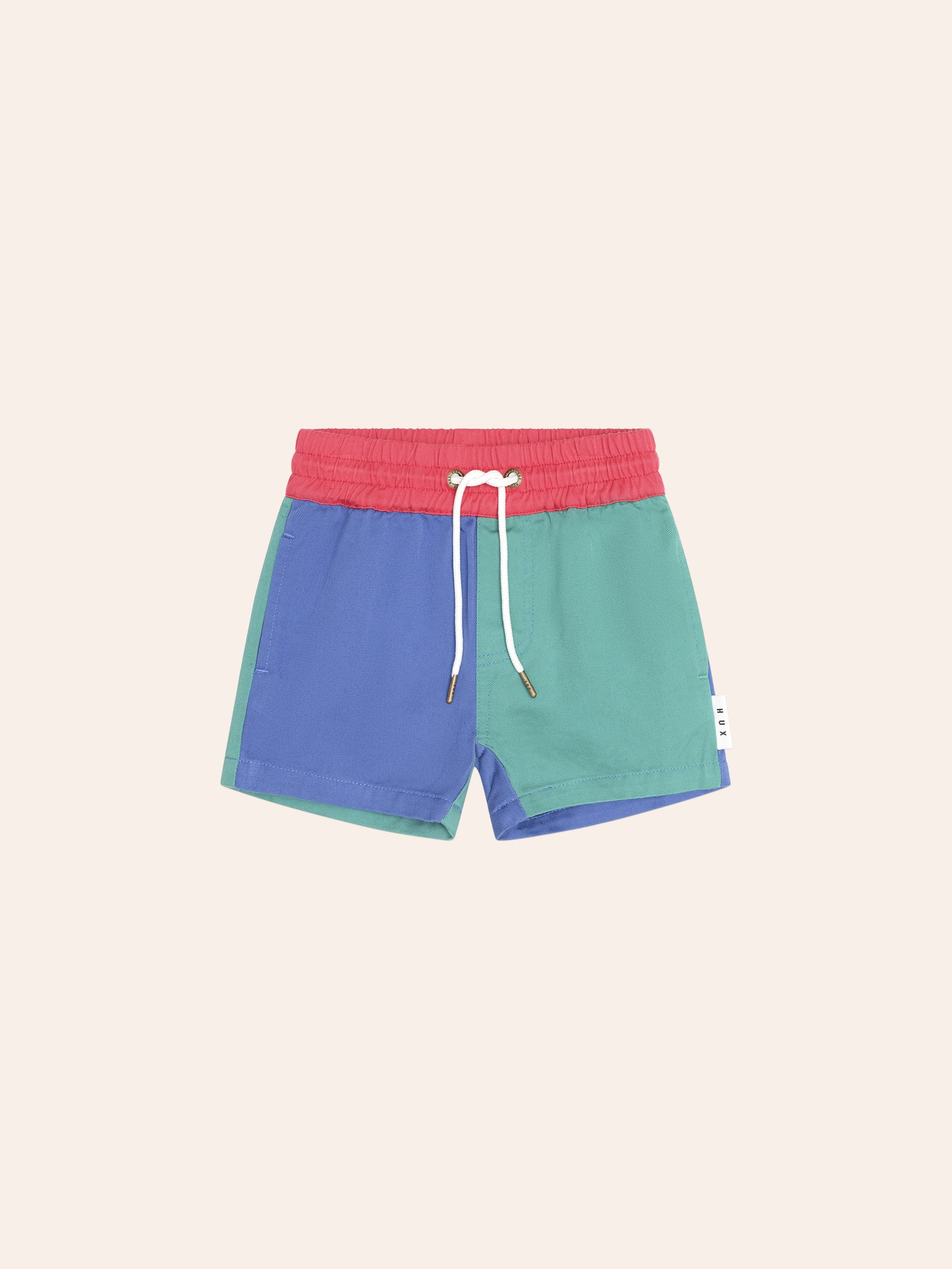 Colour Block Twill Short SHORT Huxbaby Shopify