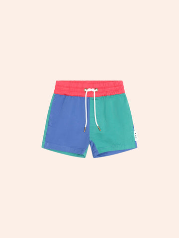 Colour Block Twill Short SHORT Huxbaby Shopify
