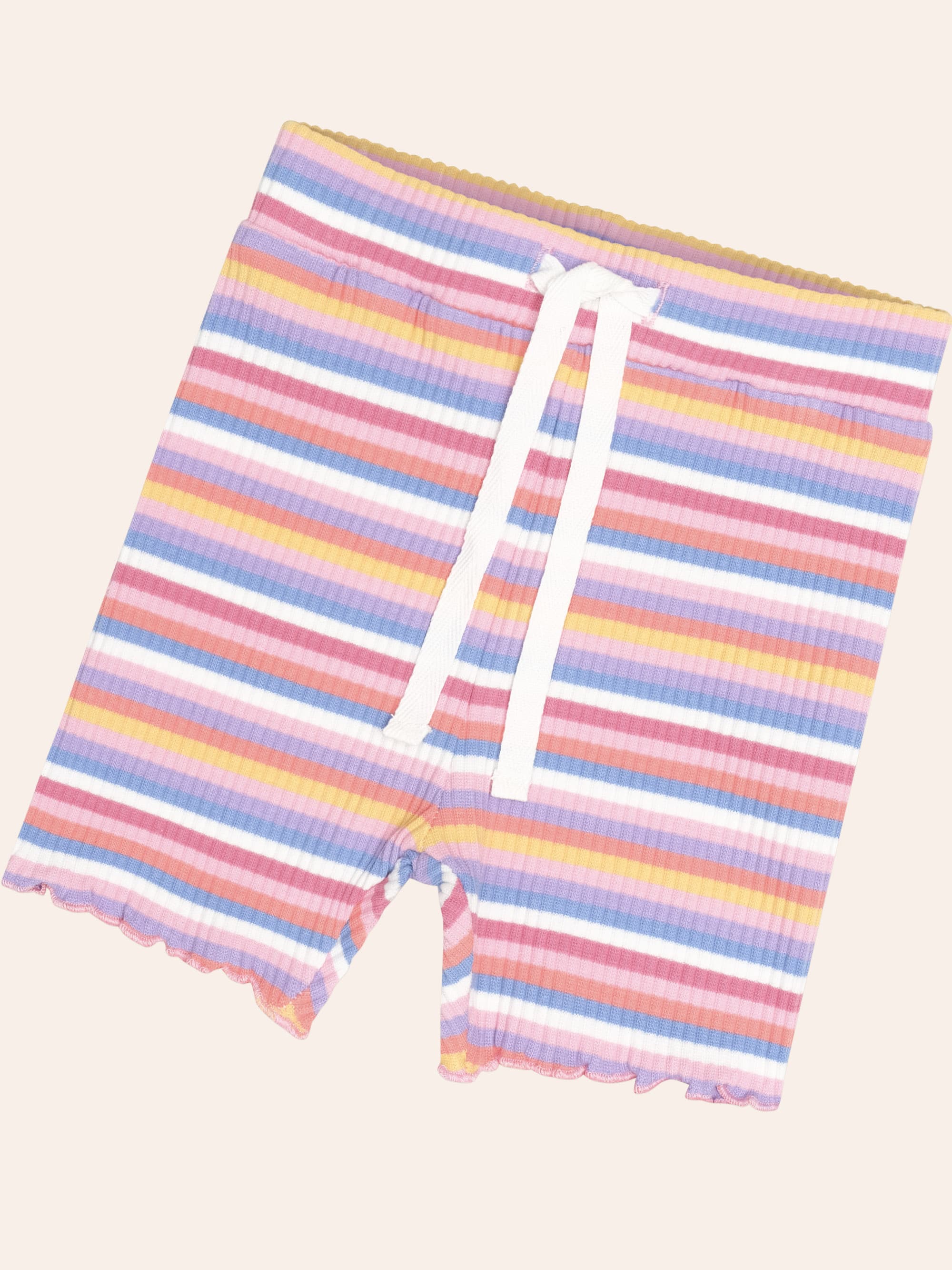 Tropical Stripe Bike Short SHORT Huxbaby Shopify