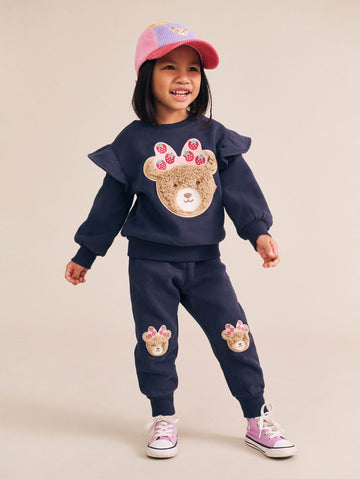 Strawberry Fields Huxette Bow Trackpant PANT Huxbaby