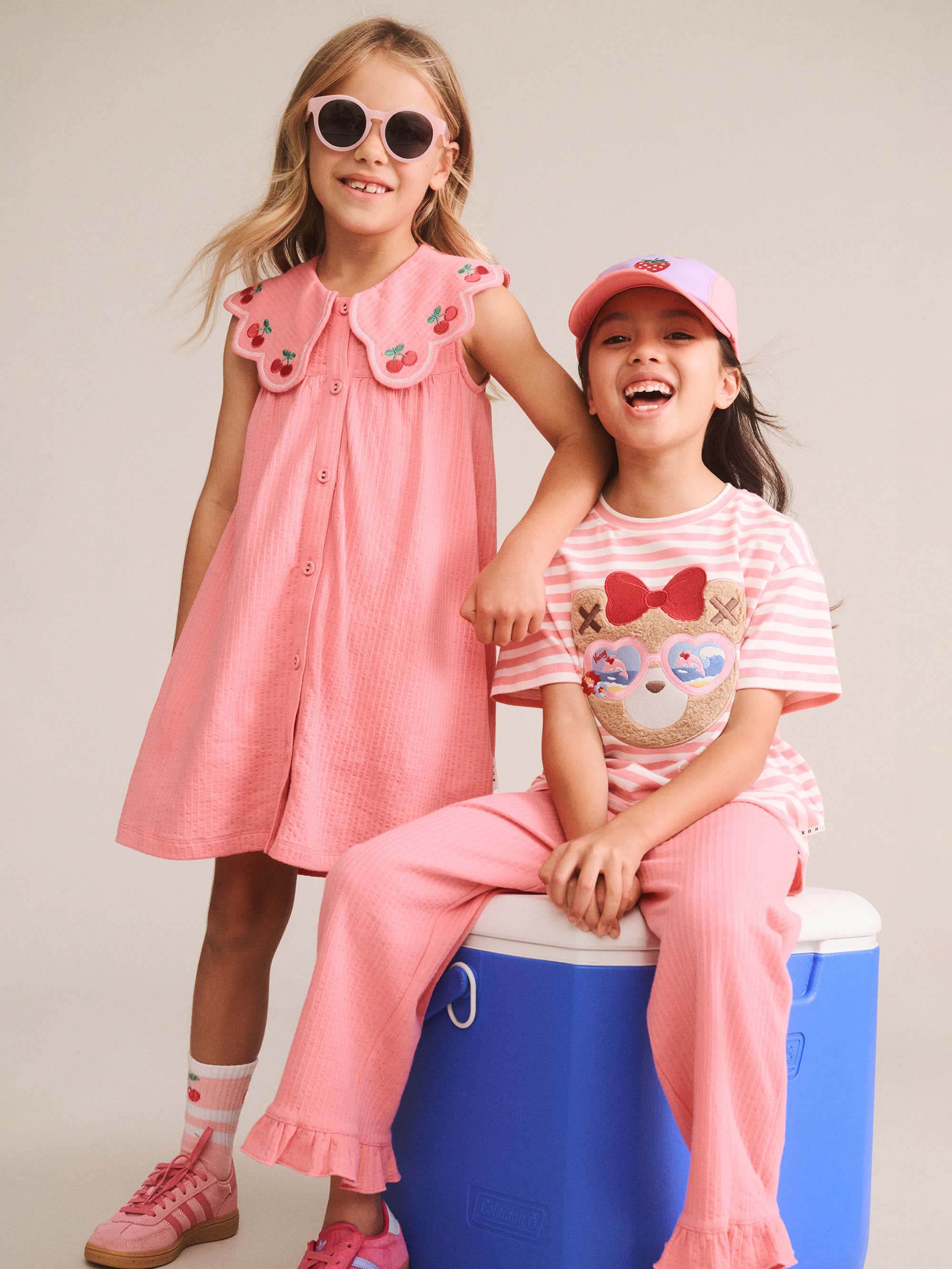 Cherry Emb Frill Pant PANT Huxbaby Shopify