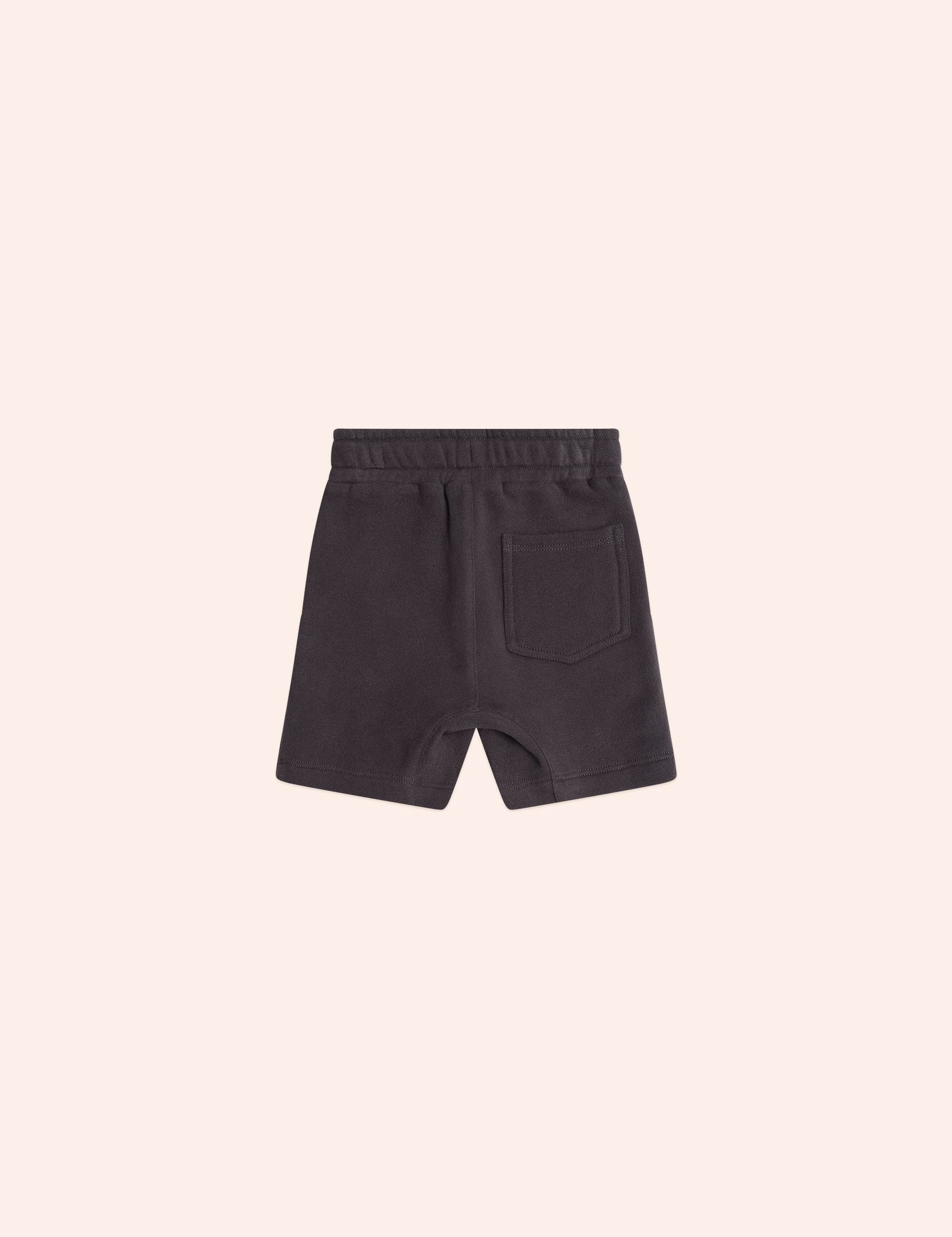 Slouchy Shorts Black SHORT Huxbaby