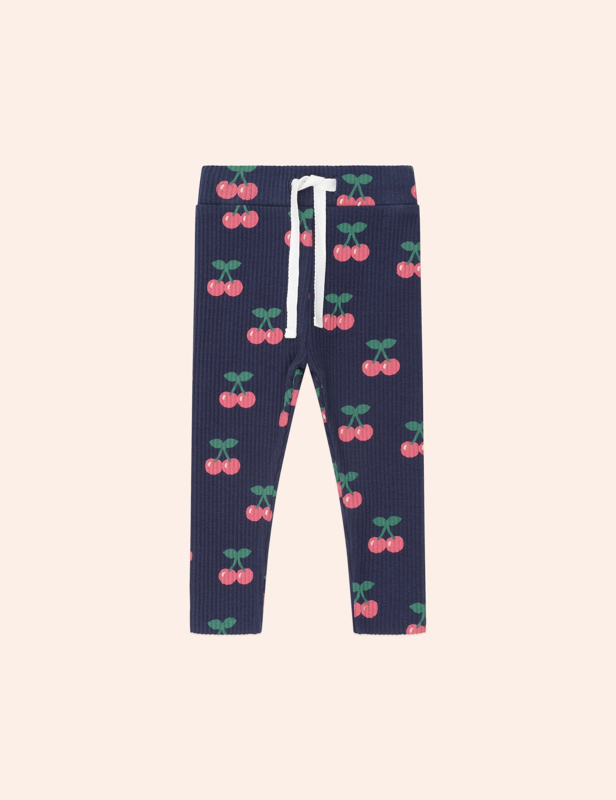 Very Cherry Rib Legging LEGGING Huxbaby