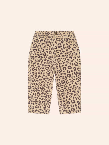Leopard Print Denim Jeans PANT Huxbaby