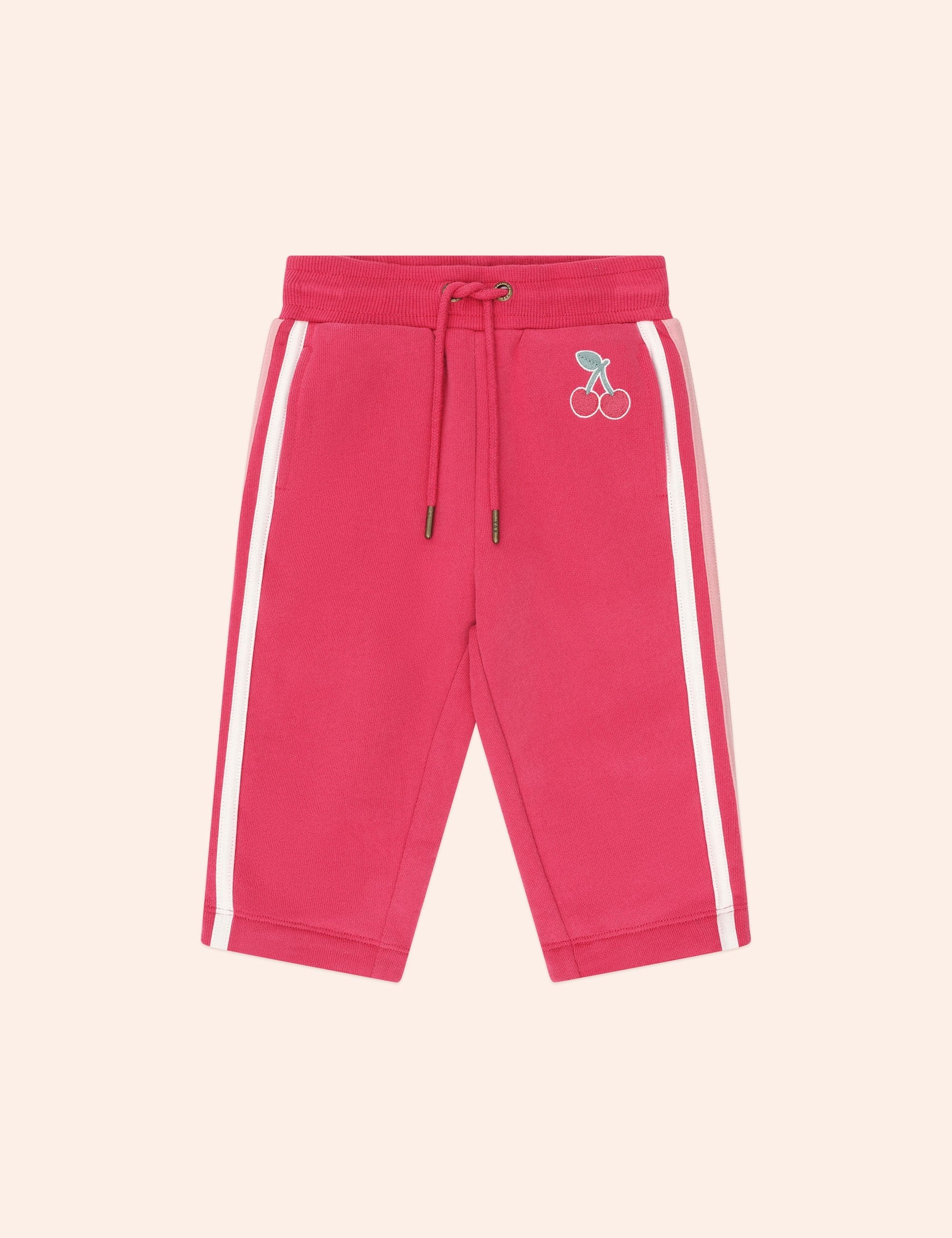 Cherry Racer Stripe Trackpant PANT Huxbaby