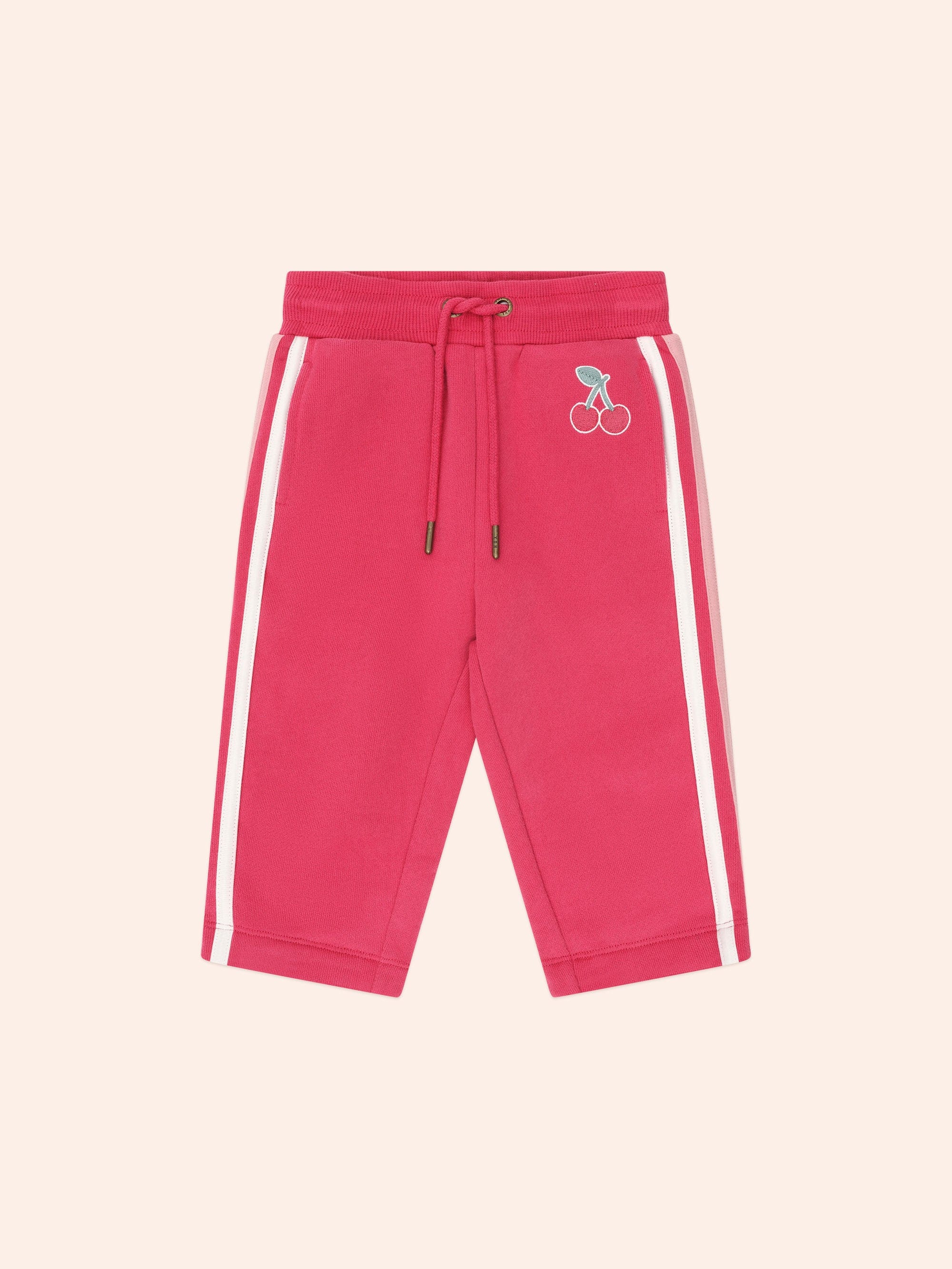 Cherry Racer Stripe Trackpant PANT Huxbaby
