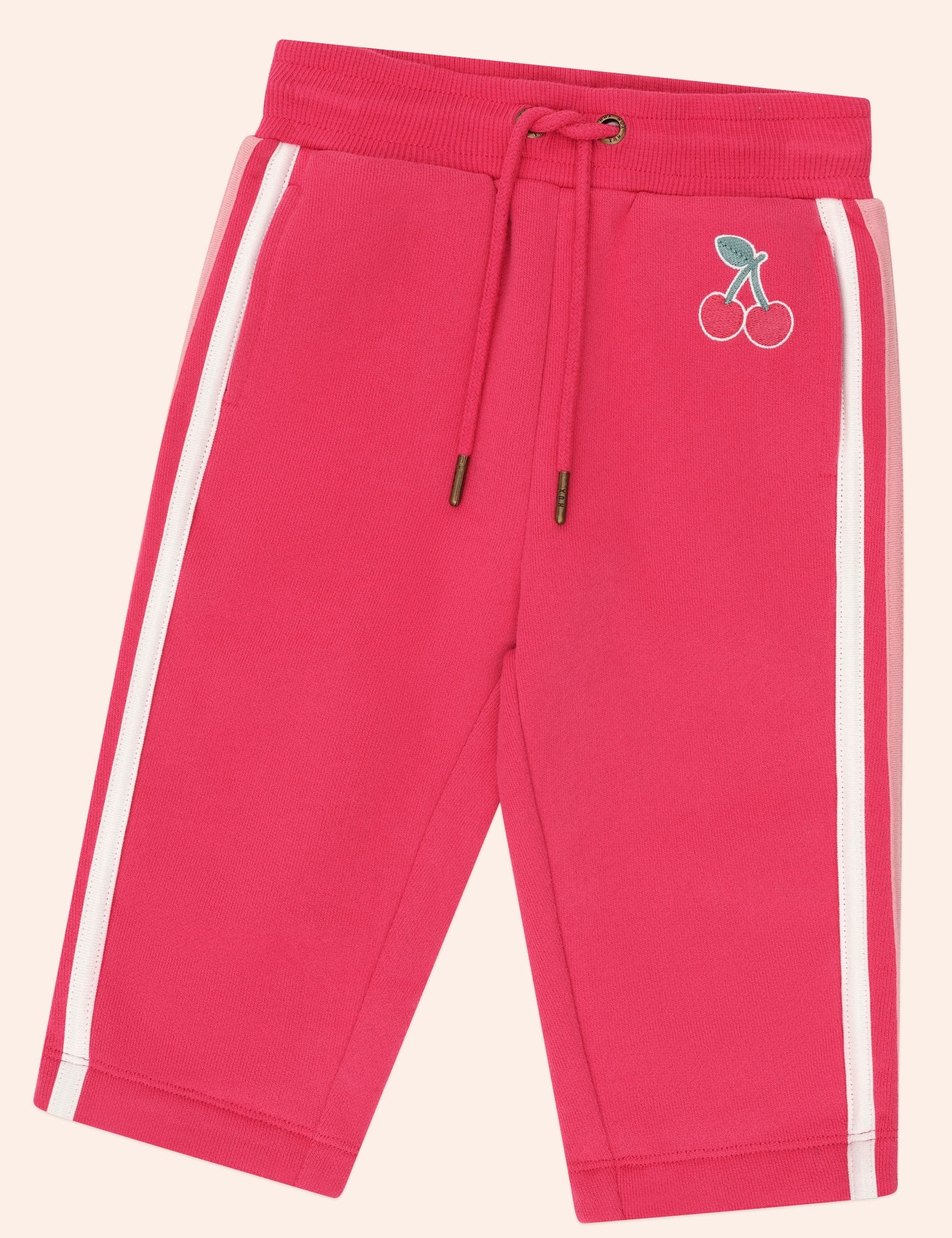 Cherry Racer Stripe Trackpant PANT Huxbaby
