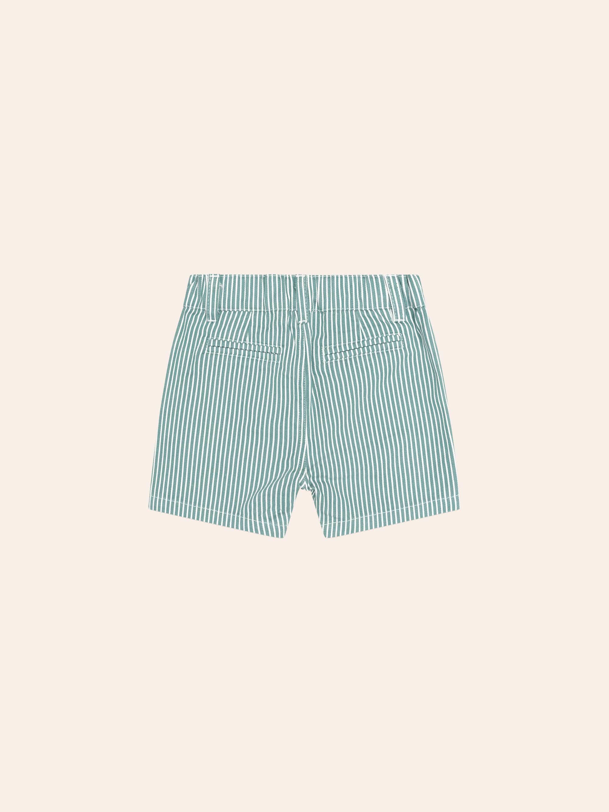 Mistletoe Stripe Short SHORT Huxbaby Shopify